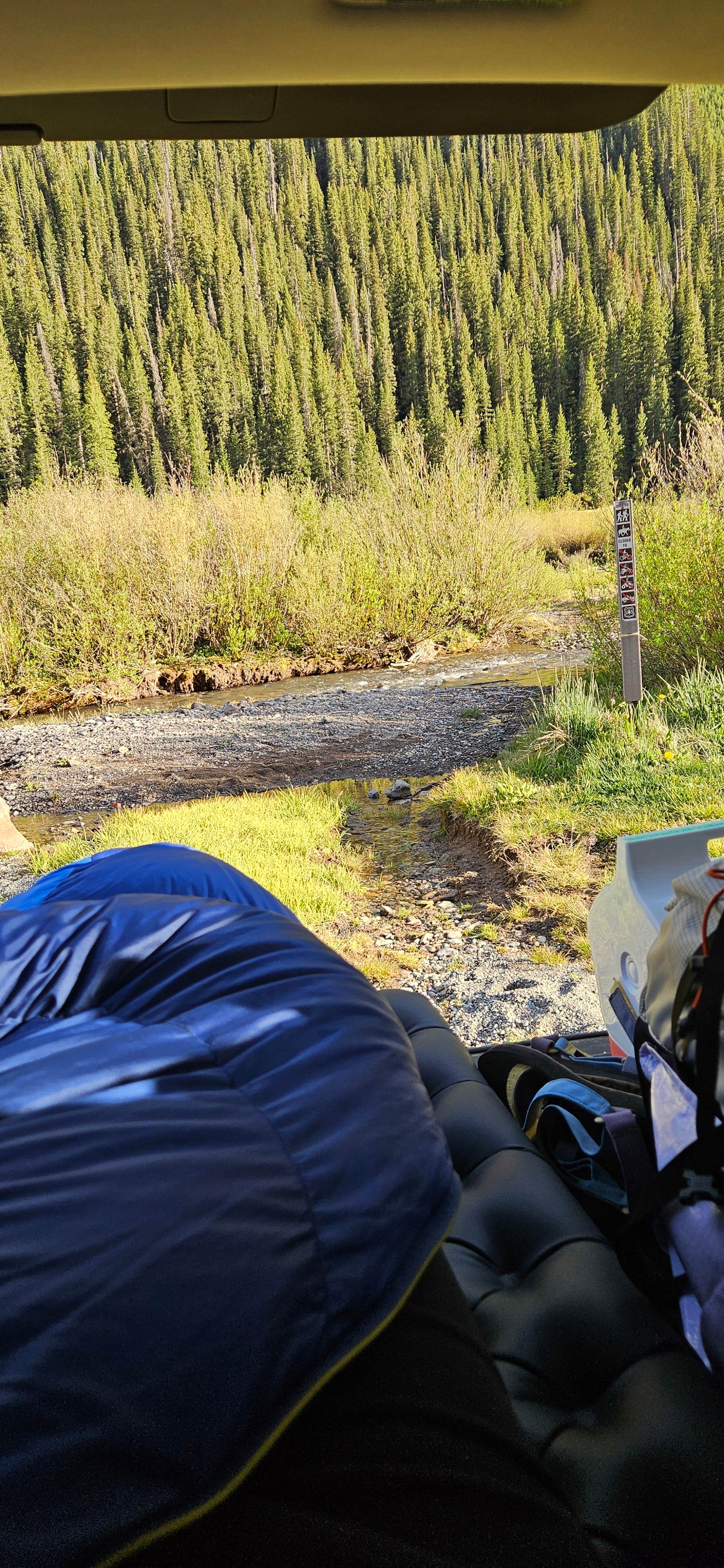 Ice Lake Trailhead Dispersed