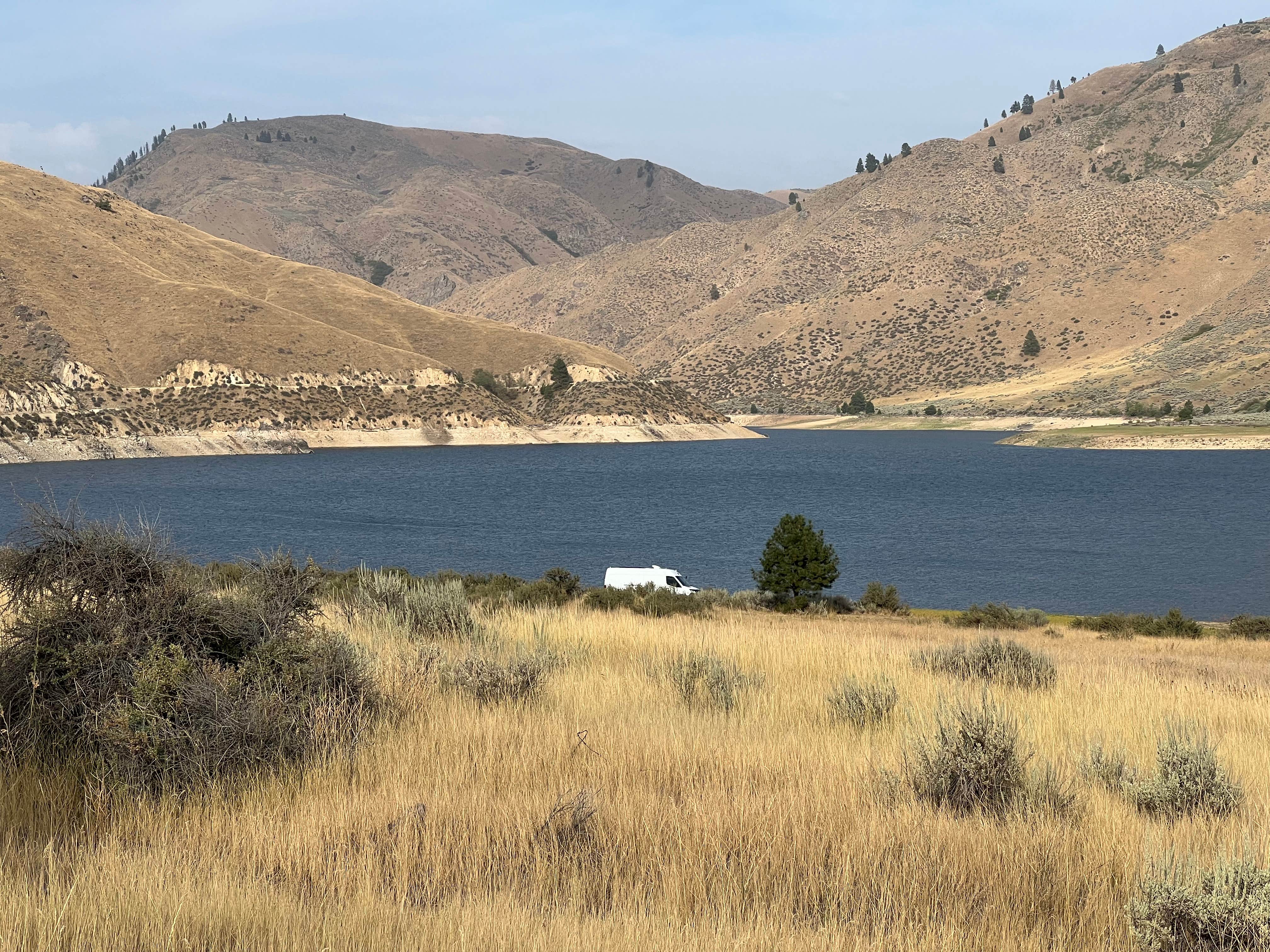 Bradley B.'s photo of a dispersed camping area at Arrowrock Reservoir Dispersed near Idaho City, ID