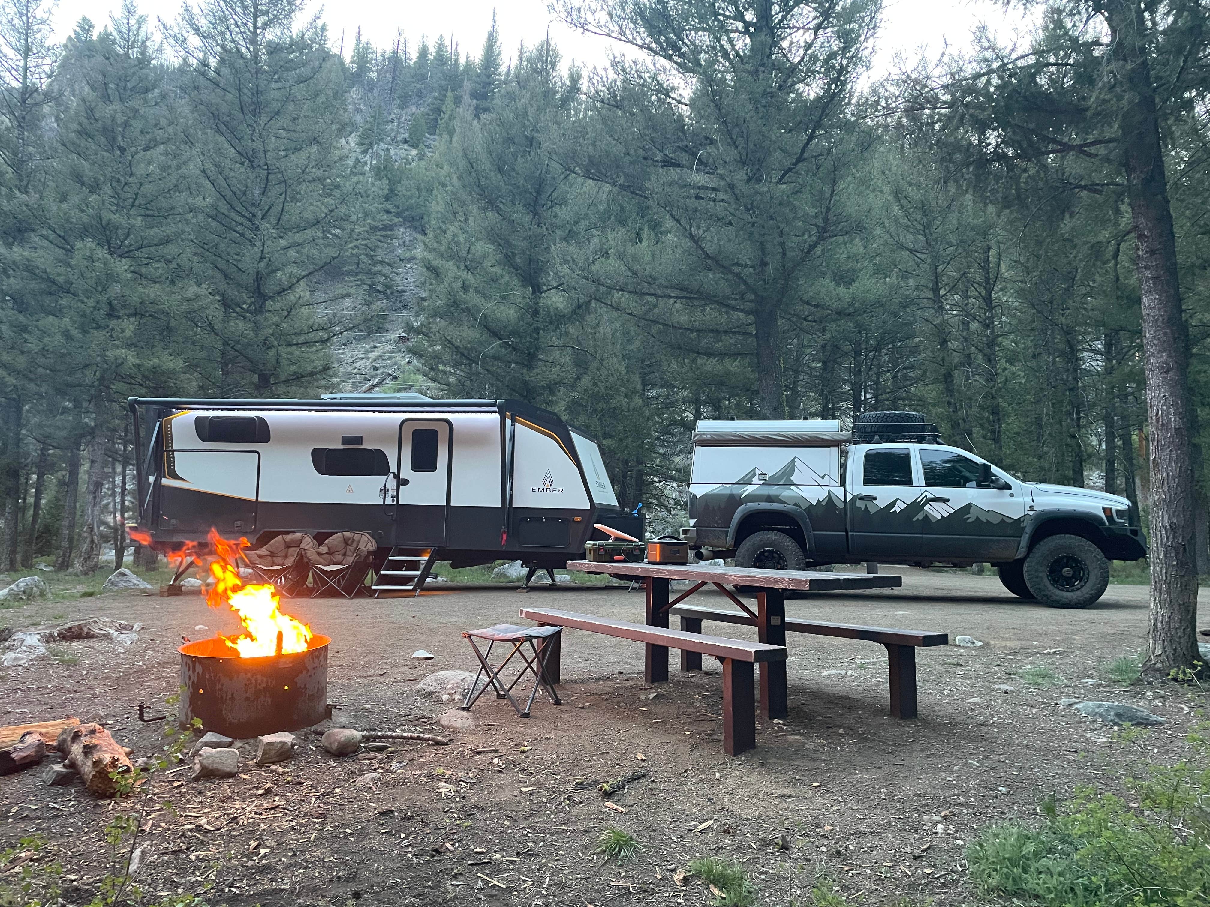 Camping near Franklin Basin Winter Trail Campsite: Blind Creek Campground, Stanley, Idaho