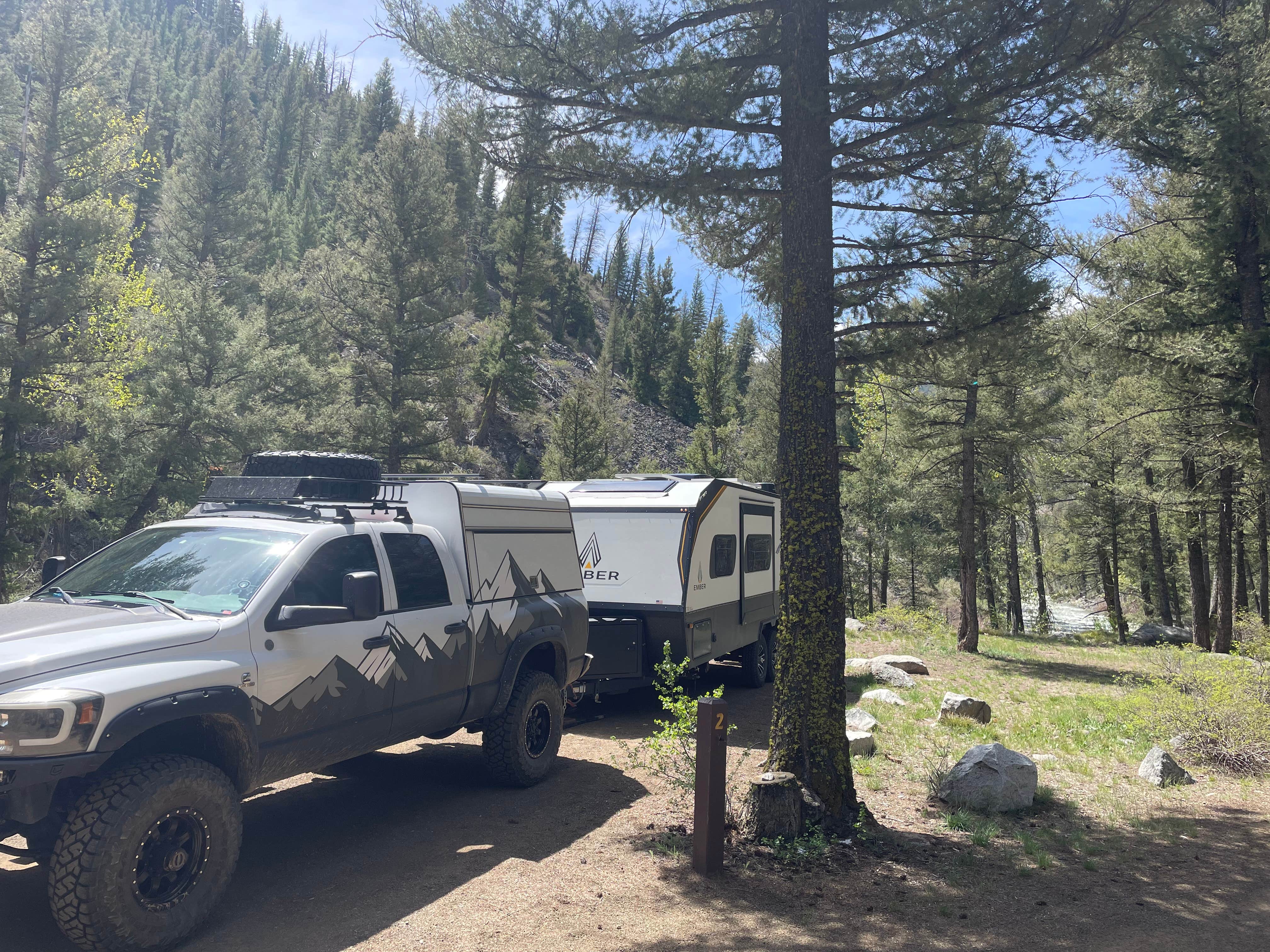 Camper-submitted photo at Blind Creek Campground near Salmon-Challis National Forest
