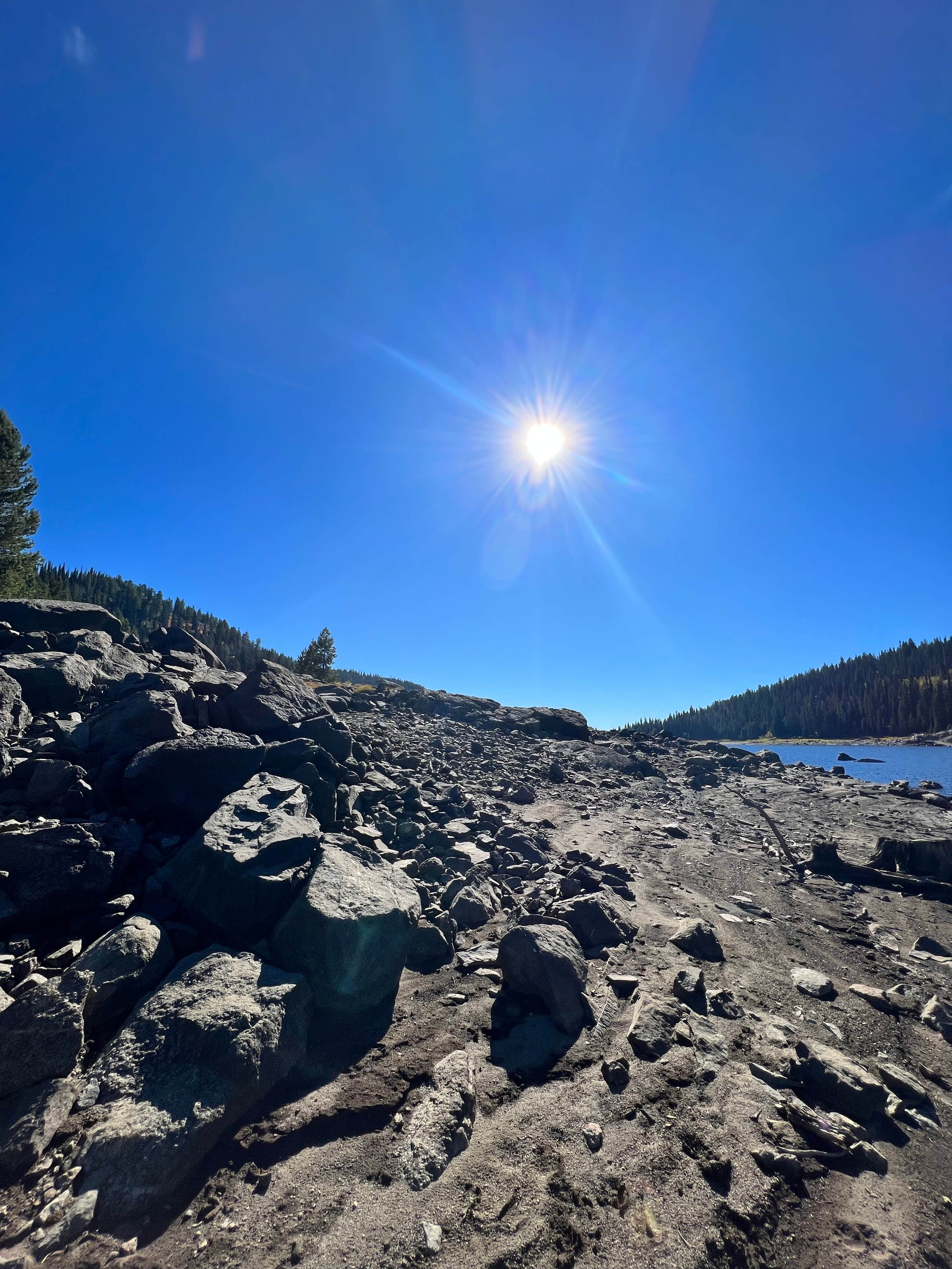 Camper submitted image from Brundage Reservoir Camping Area - 3