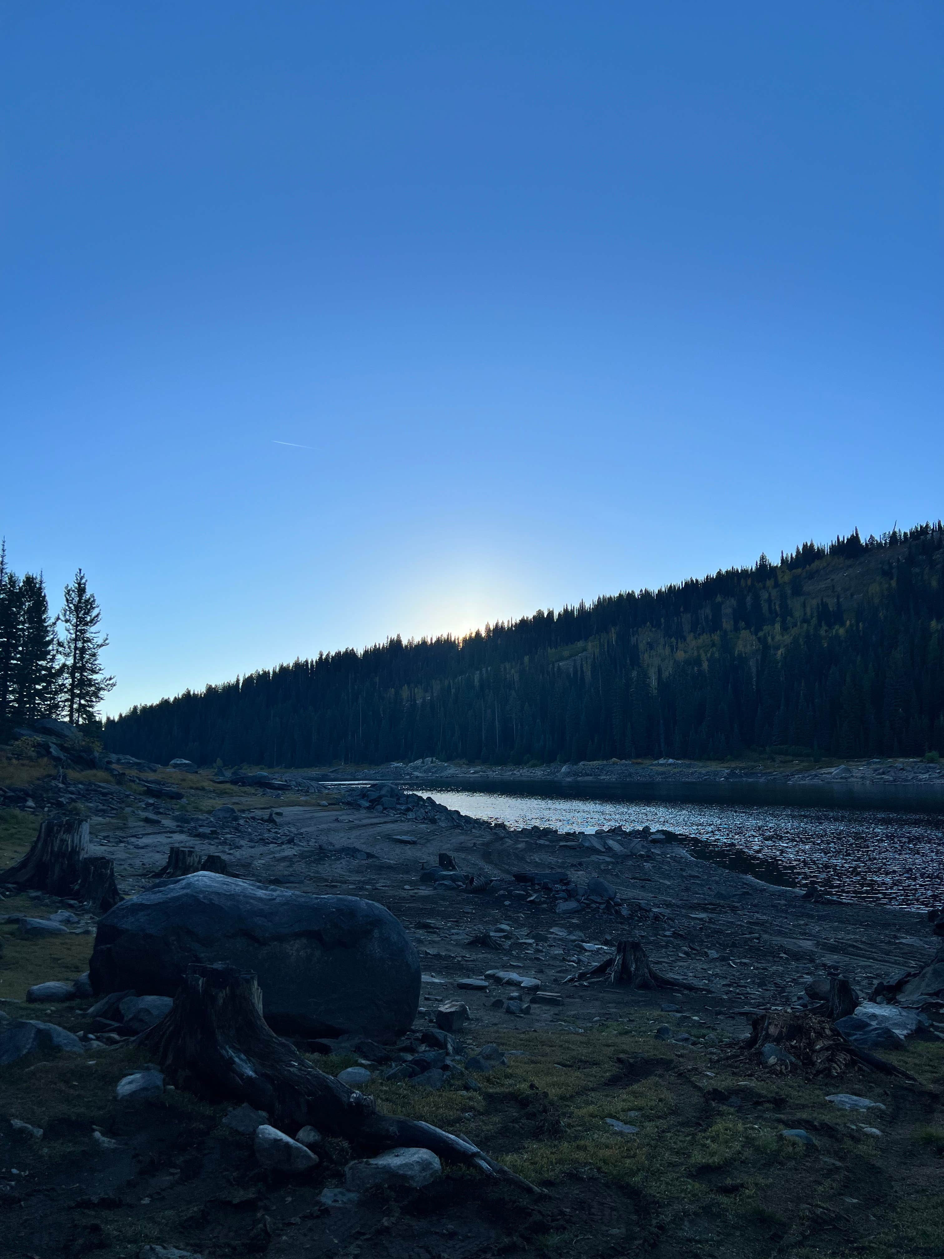 Camper-submitted photo at Brundage Reservoir Camping Area near McCall, ID