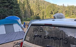 Monica B.'s photo at Bumblebee Campground near Kellogg, ID