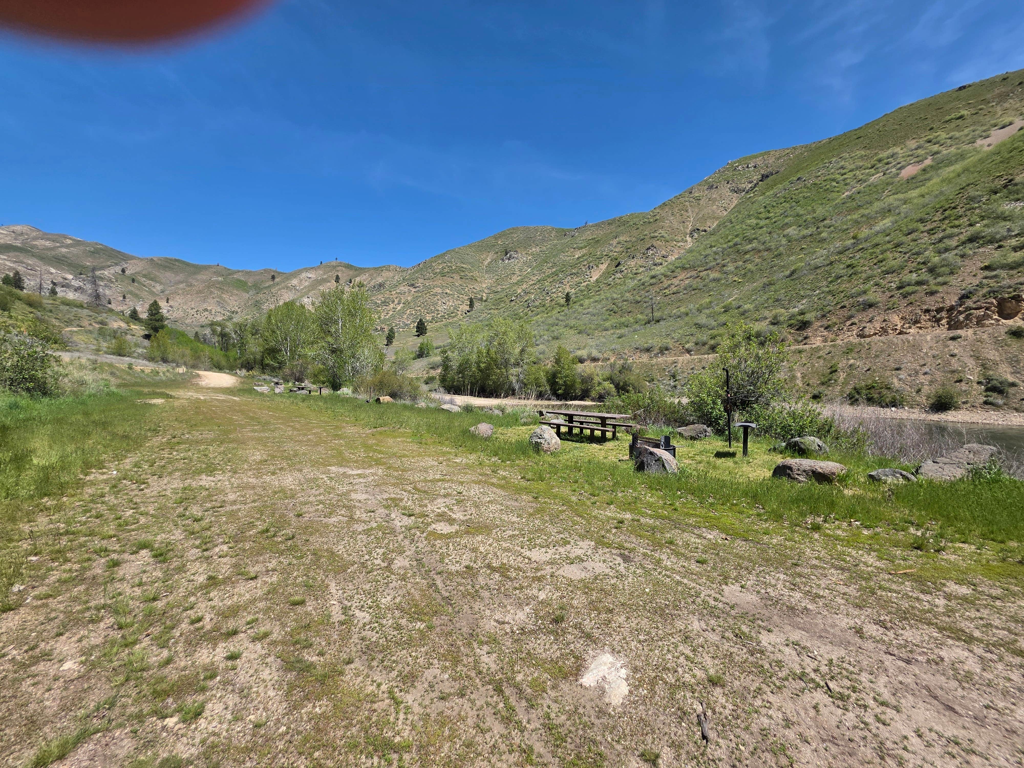 Camping near Fall Creek: Evans Creek Campground, Corral, Idaho