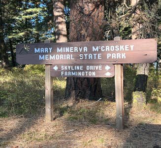 Camper-submitted photo from Iron Mountain Campground — Mary Minerva McCroskey State Park