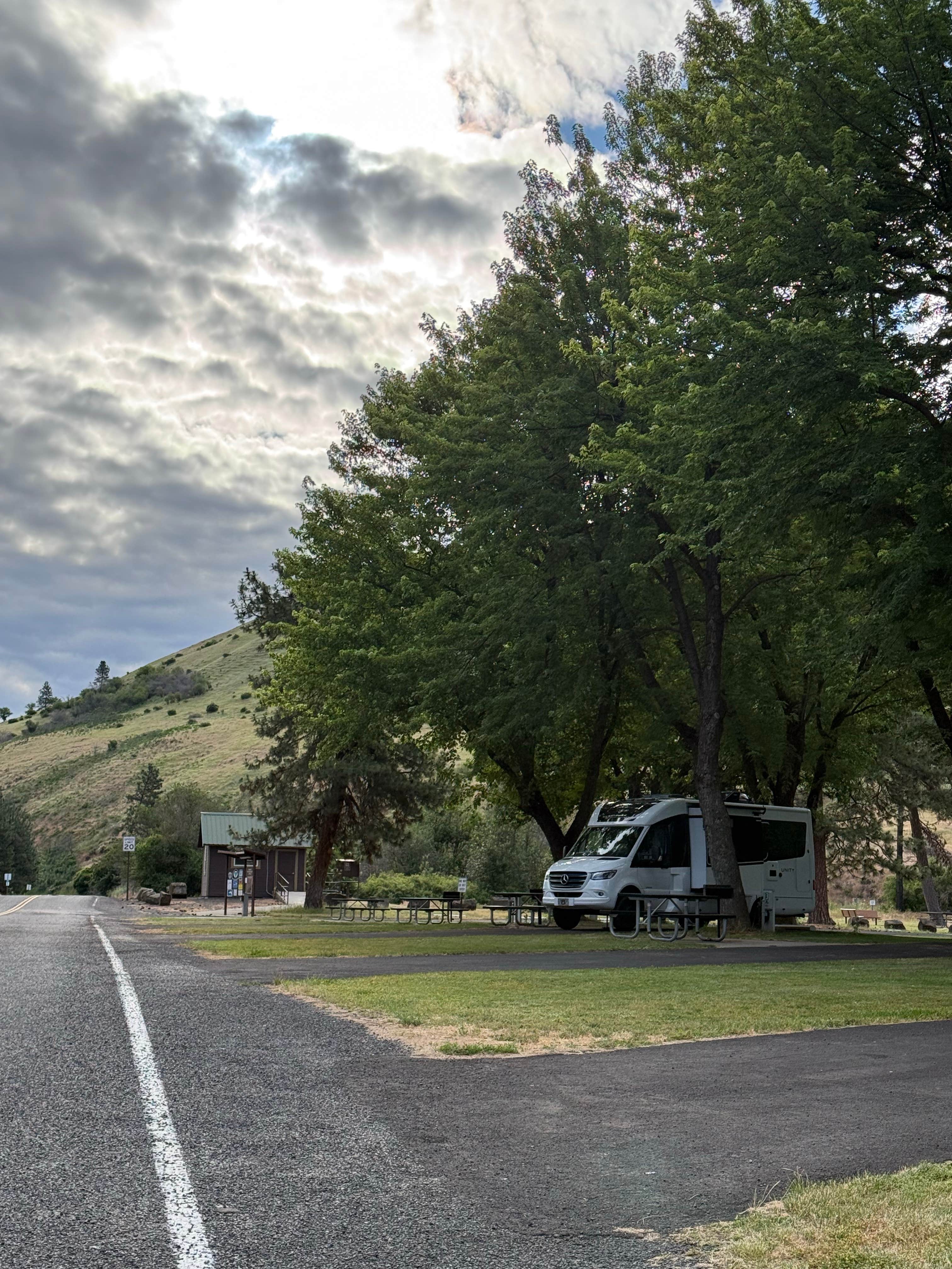 Sally T.'s photo of rv camping at McKay's Bend Recreation Site near Elk River, ID