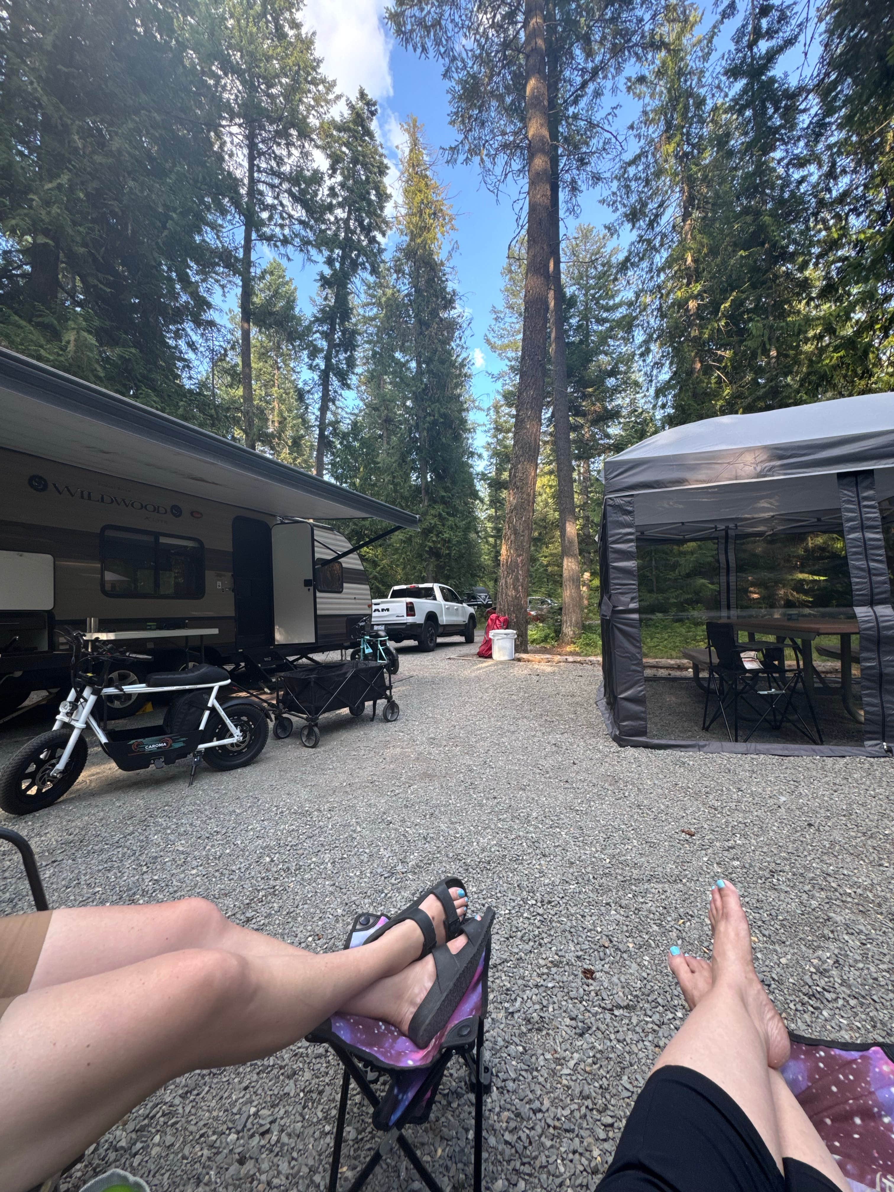 Jill K.'s photo at Riley Creek Campground near Sagle, ID