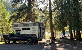 Judy T.'s photo of rv camping at Wild Goose Campground near Nez Perce-Clearwater National Forests
