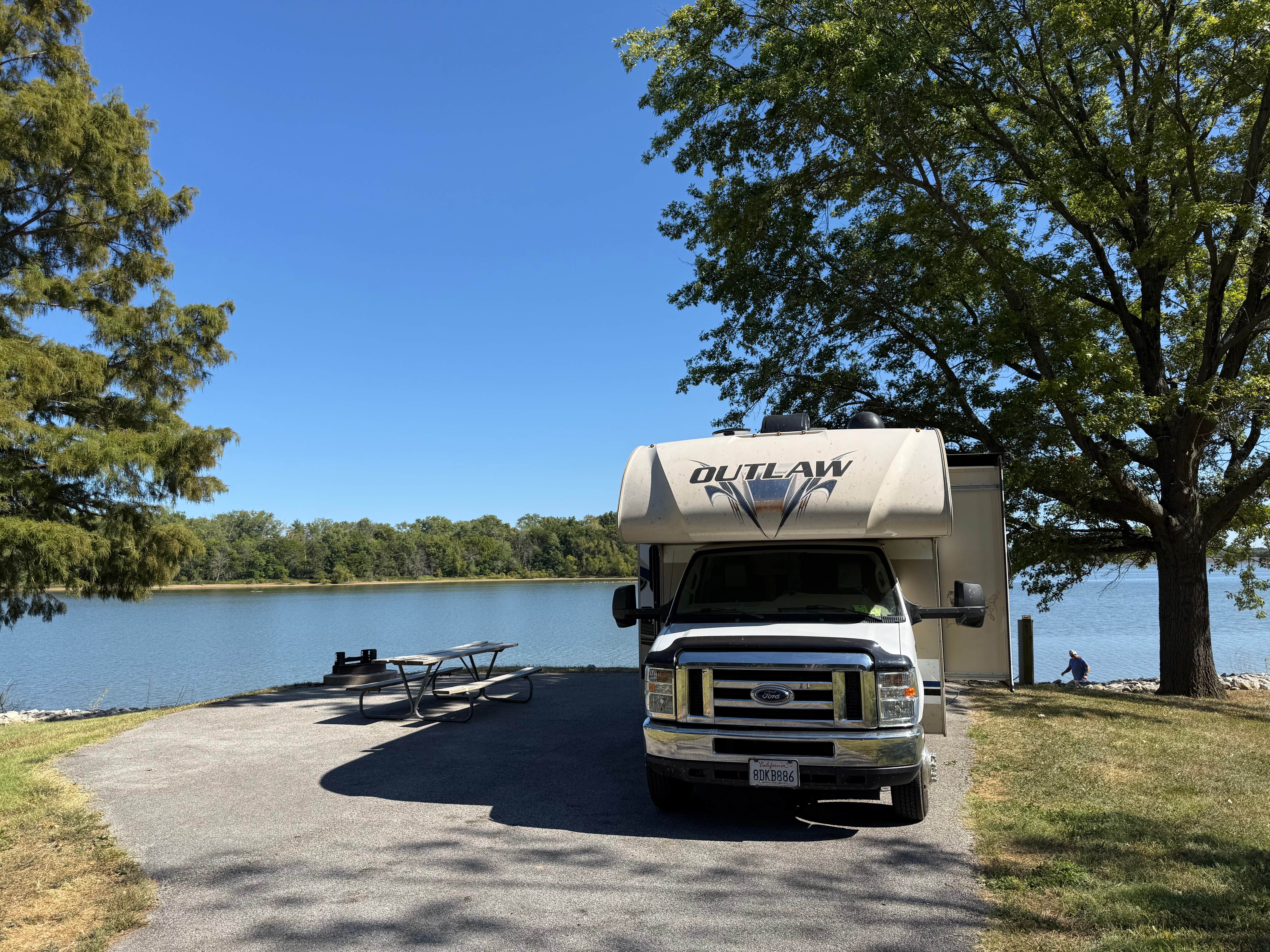 Shawn's photo of rv camping at Dam West Campground near Butler, IL