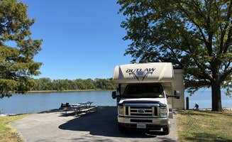 Shawn's photo of rv camping at Dam West Campground near Edwardsville, IL