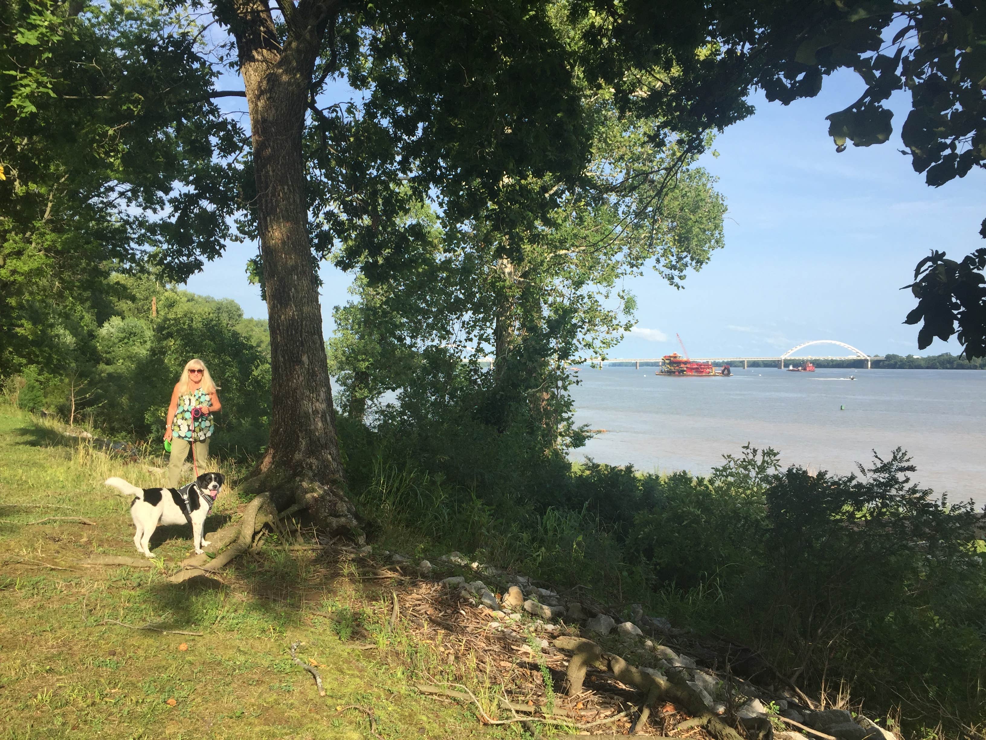 Thomas J. T.'s photo of camping with pets at Fort Massac State Park Campground near Olive Branch, IL