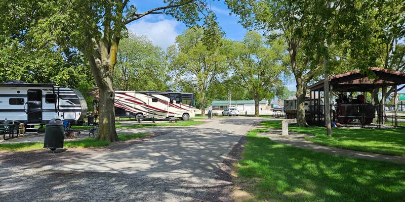 Camper submitted image from Gibson City South Park Municipal Campground