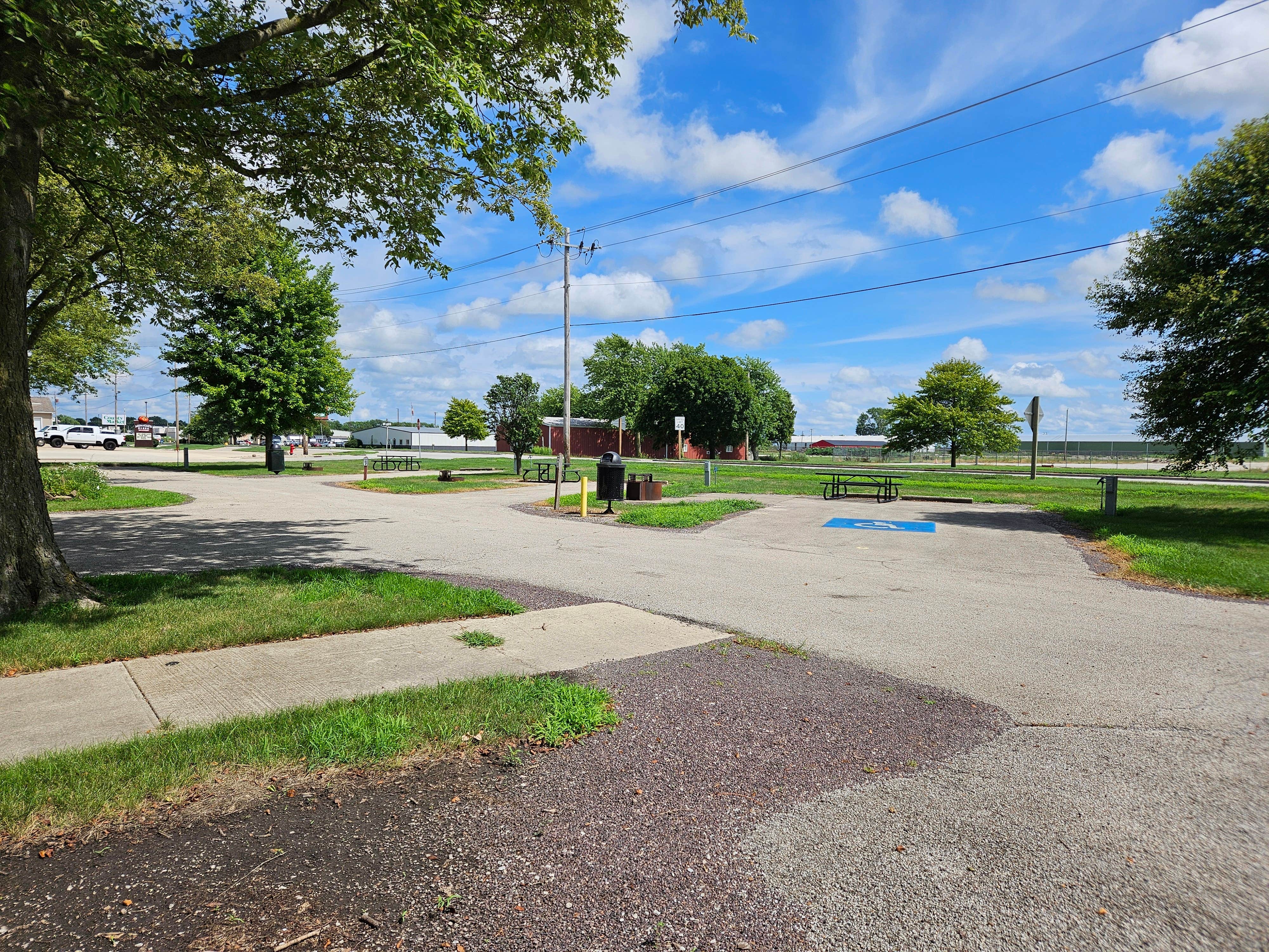 Camper-submitted photo at Gibson City South Park Municipal Campground near Monticello, IL