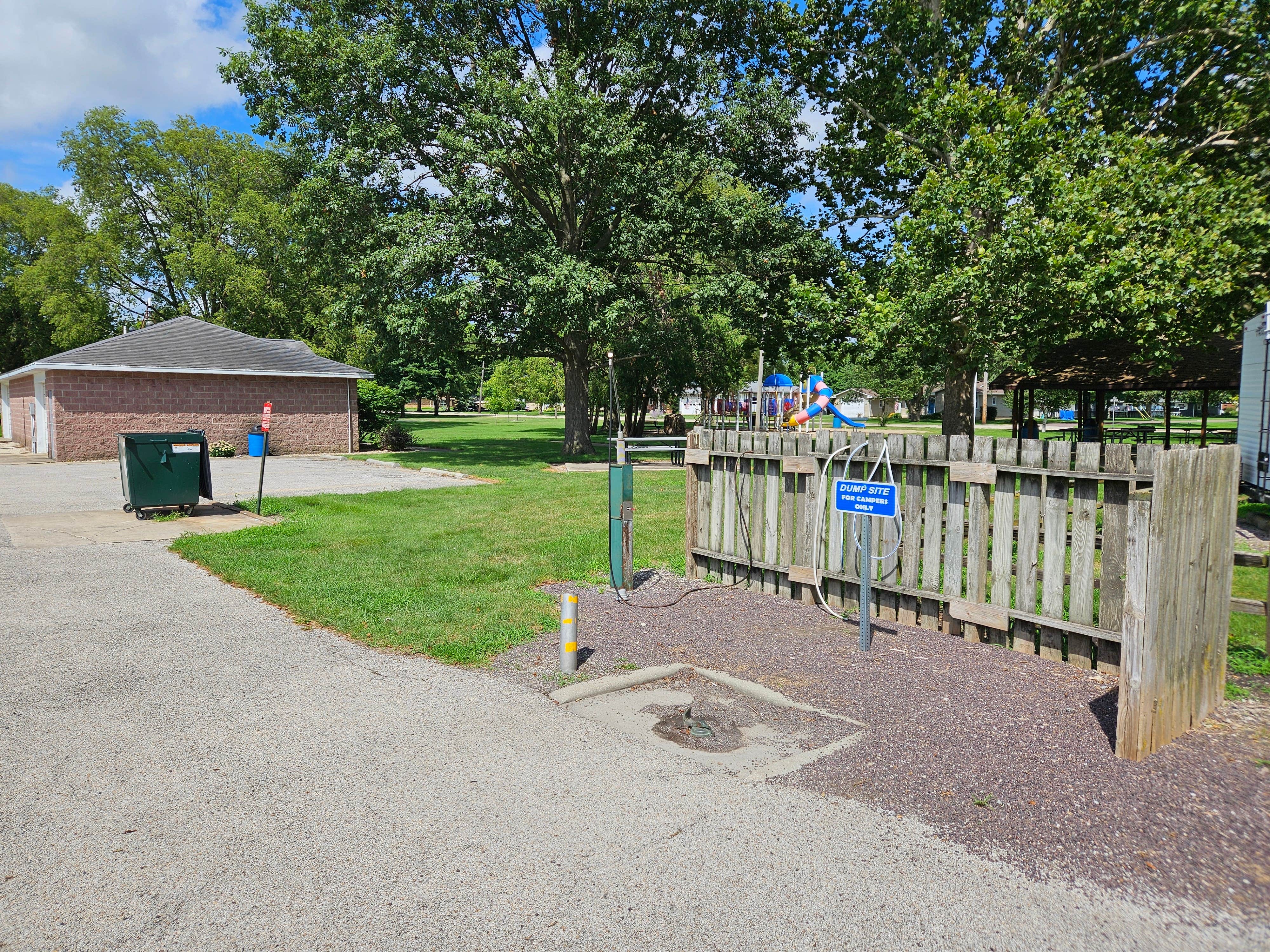 Camper-submitted photo at Gibson City South Park Municipal Campground near Monticello, IL