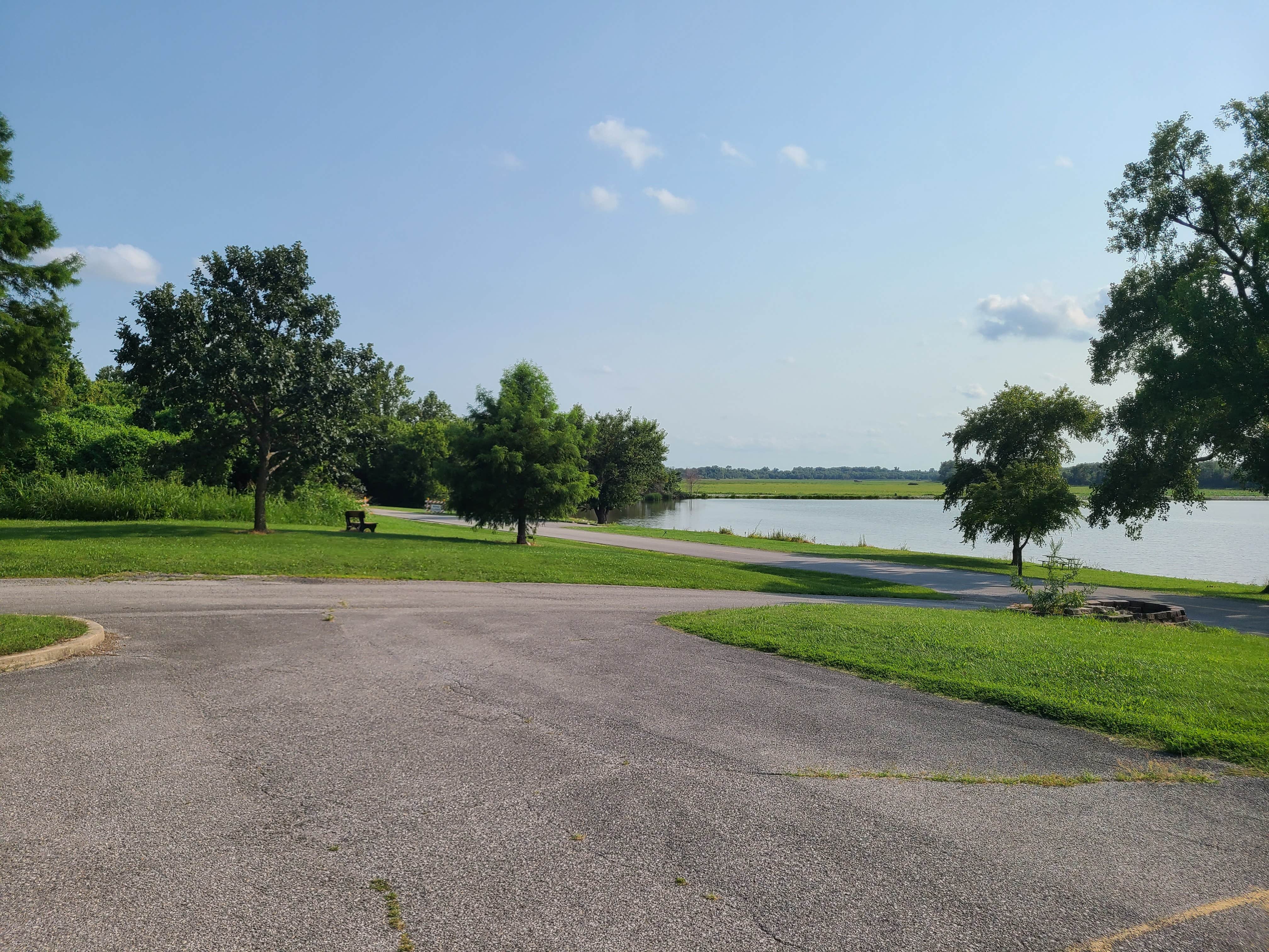 Camper-submitted photo at Horseshoe Lake State Park Campground near Granite City, IL