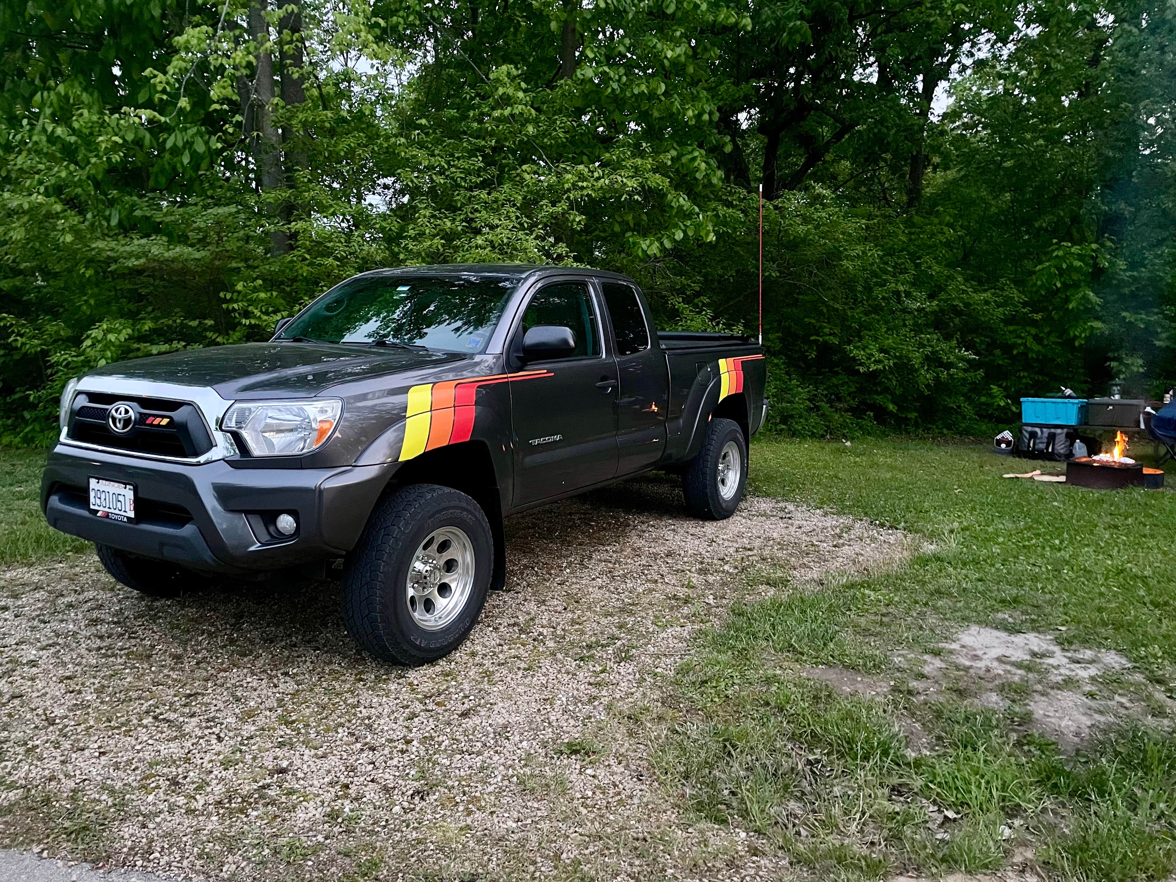 Jack D.'s photo of glamping accommodations at Lake Le-Aqua-Na State Recreation Area near Stoughton, WI