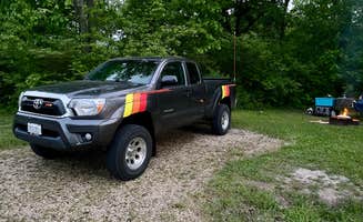 Jack D.'s photo of glamping accommodations at Lake Le-Aqua-Na State Recreation Area near Ridgeway, WI