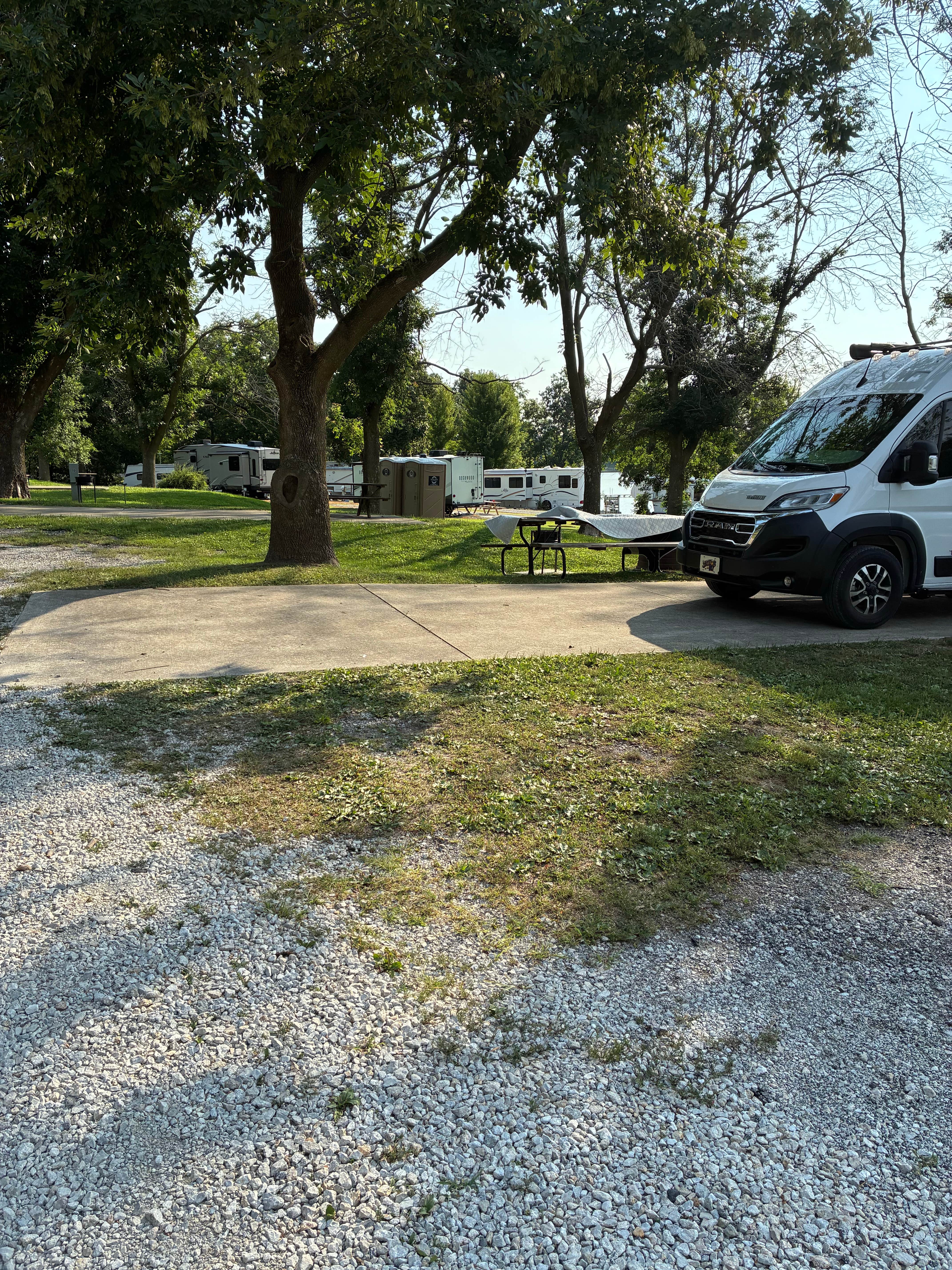 Camper-submitted photo at Lake Taylorville City Campground near Taylorville, IL