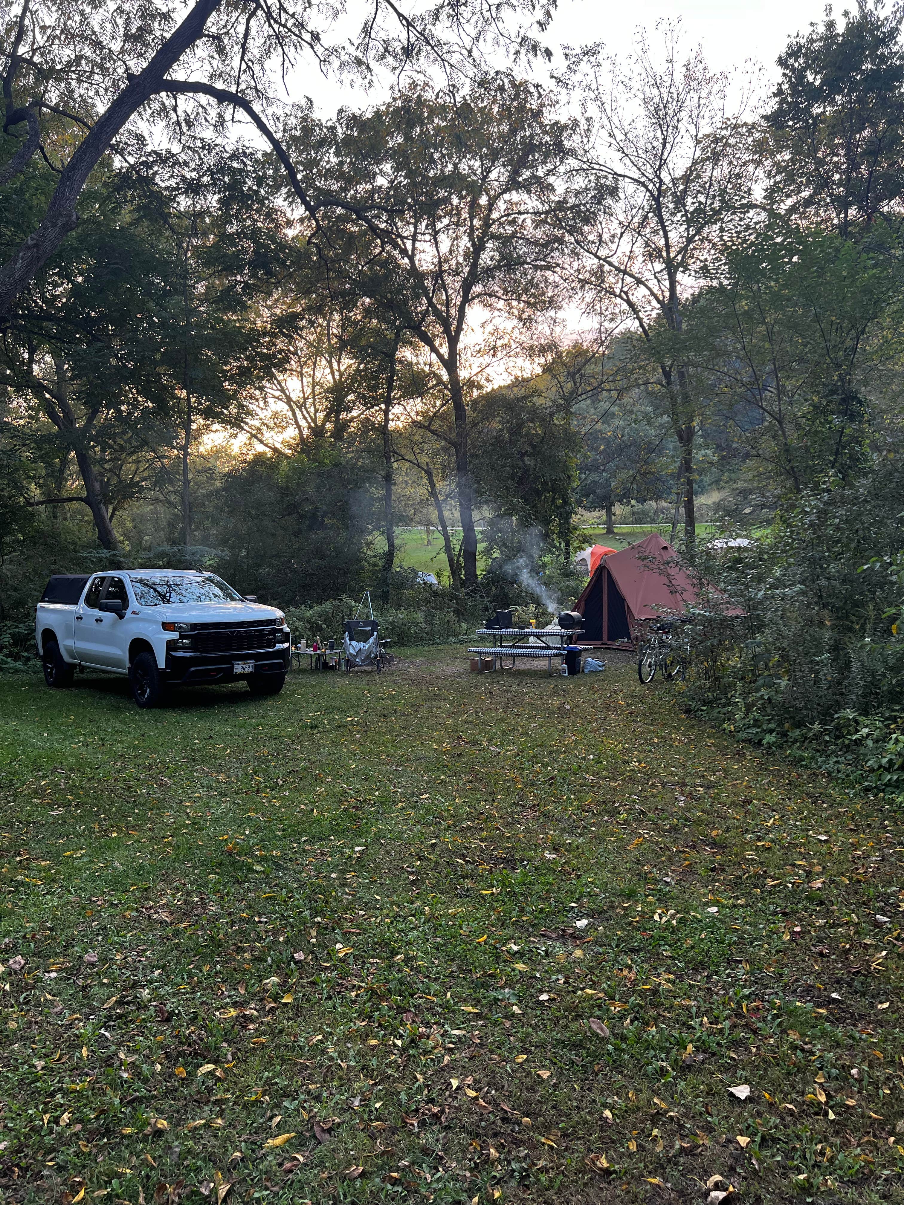 Drew H.'s photo at Mississippi Palisades State Park Campground near Bellevue, IA
