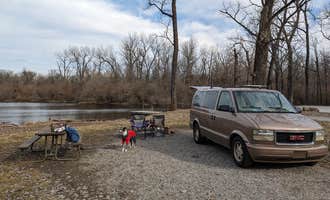 Camping near Sharp Rock Falls Recreation: Pyramid State Recreation Area, Ava, Illinois