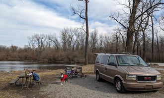 Camping near Du Quoin State Fair Campground: Pyramid State Recreation Area, Ava, Illinois