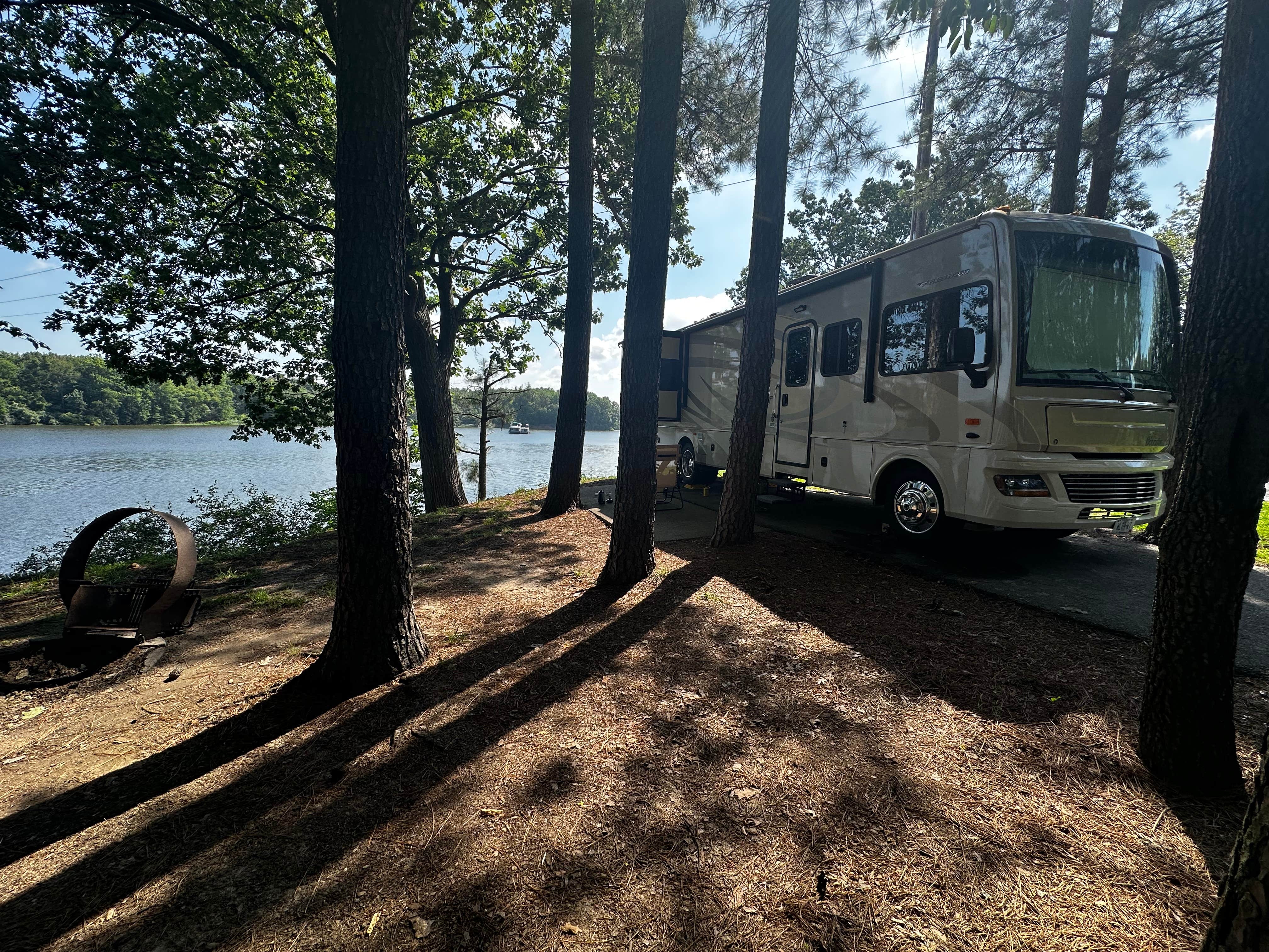 Tammy S.'s photo of rv camping at South Marcum Campground near Whittington, IL