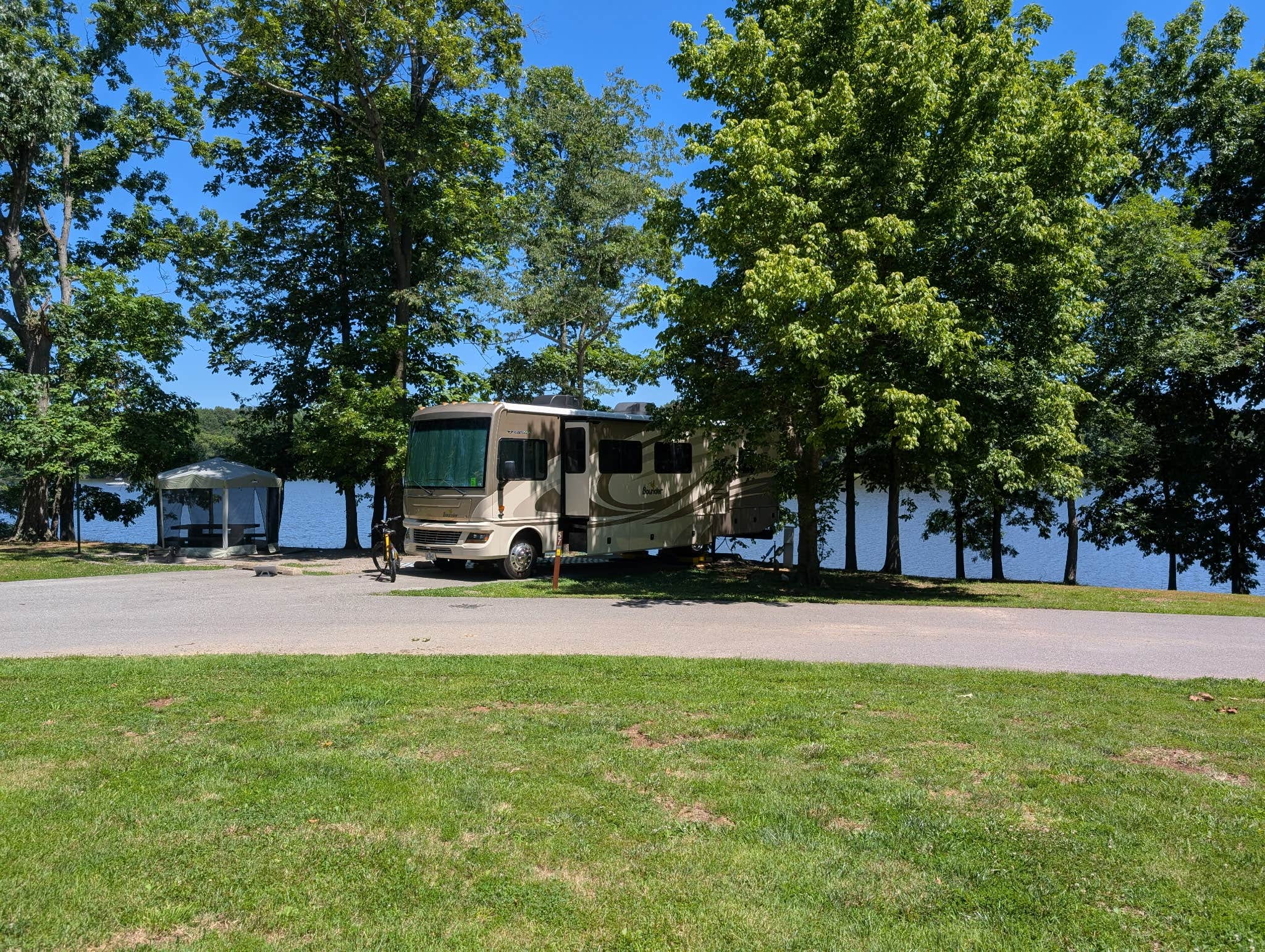 Tammy S.'s photo of rv camping at South Marcum Campground near Ava, IL