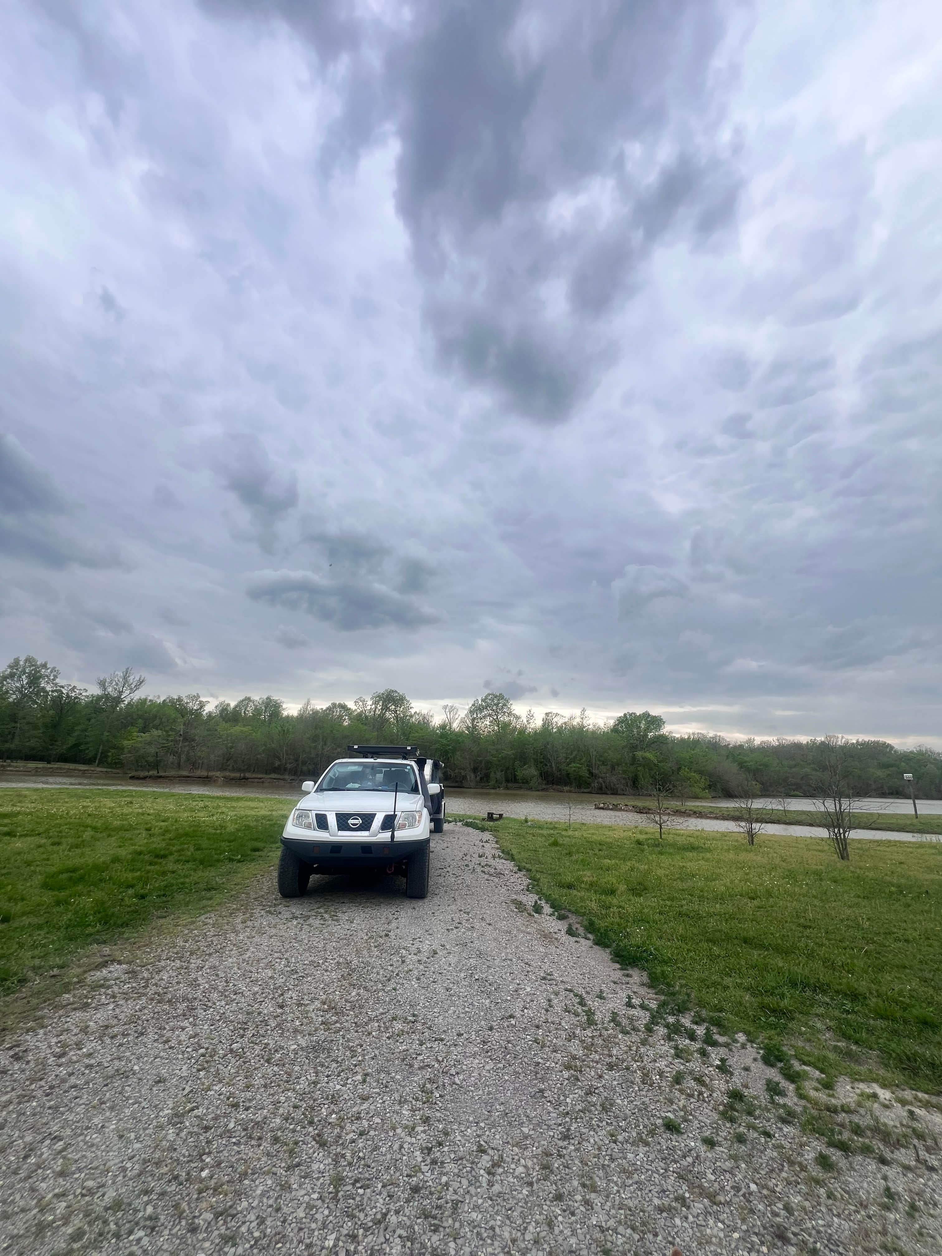 Cindy P.'s photo of a dispersed camping area at Turkey Bayou Campground near Cypress, IL