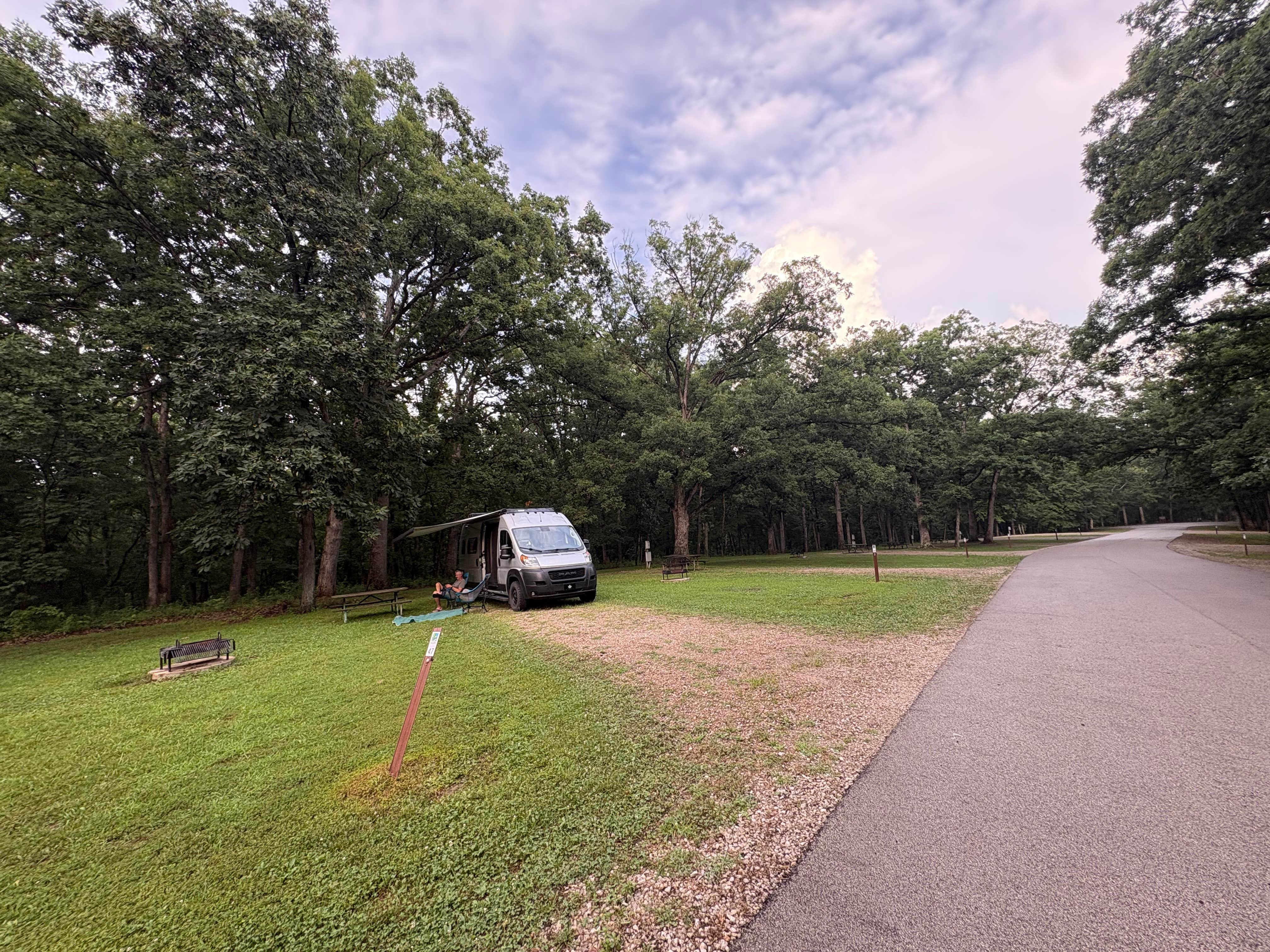 Camper-submitted photo at Wolf Creek State Park Campground near Mattoon, IL