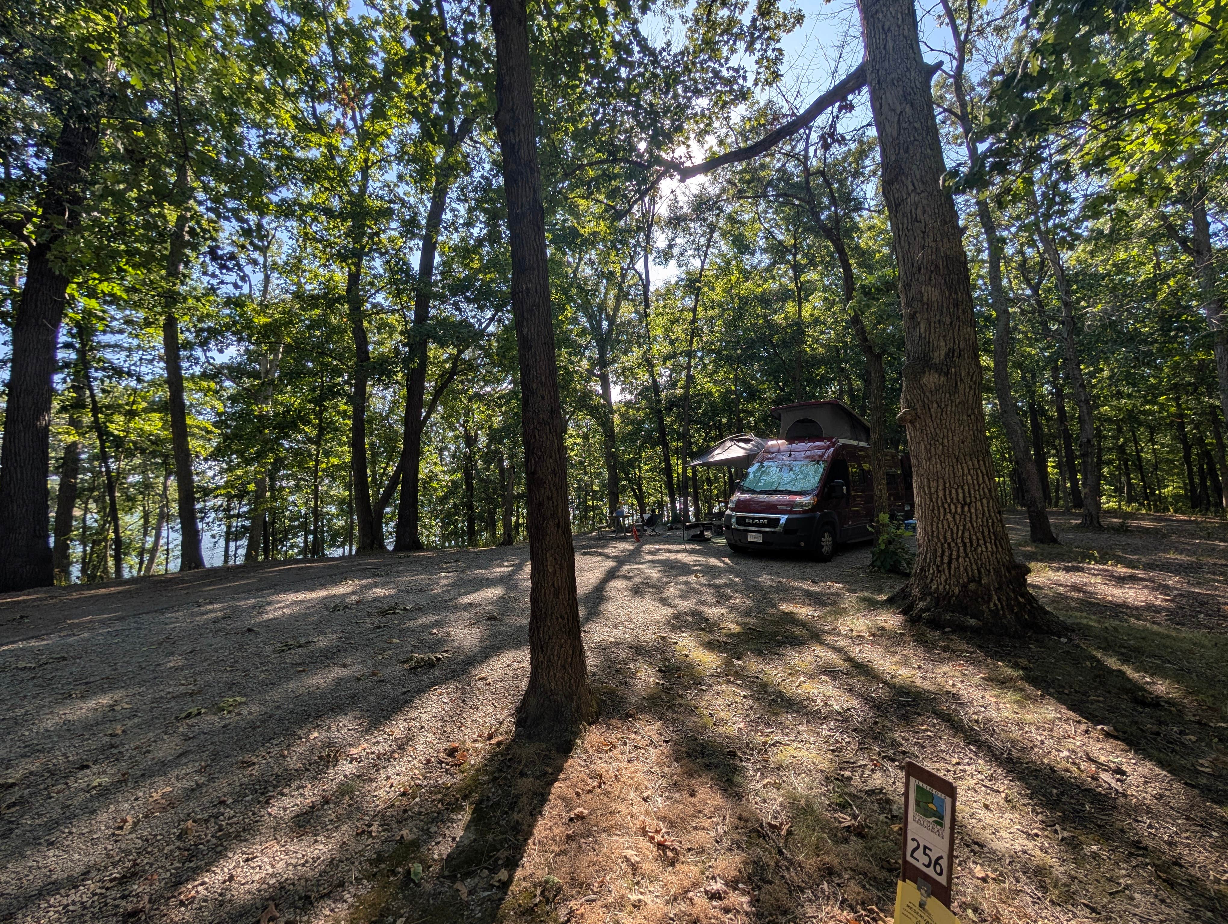 Camper-submitted photo at Wolf Creek State Park Campground near Mount Zion, IL