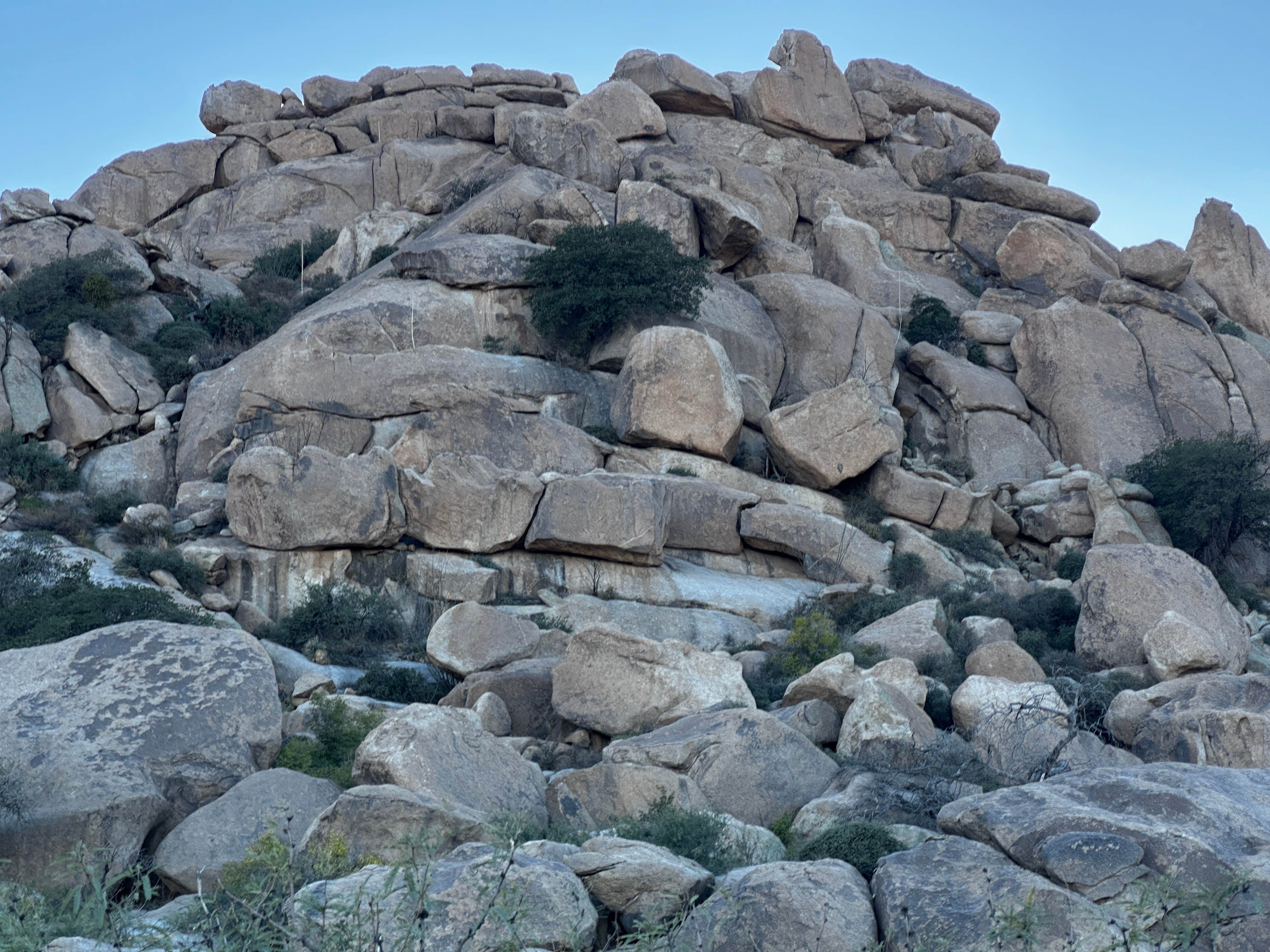 Camper-submitted photo at Indian Bread Rocks near Animas, NM