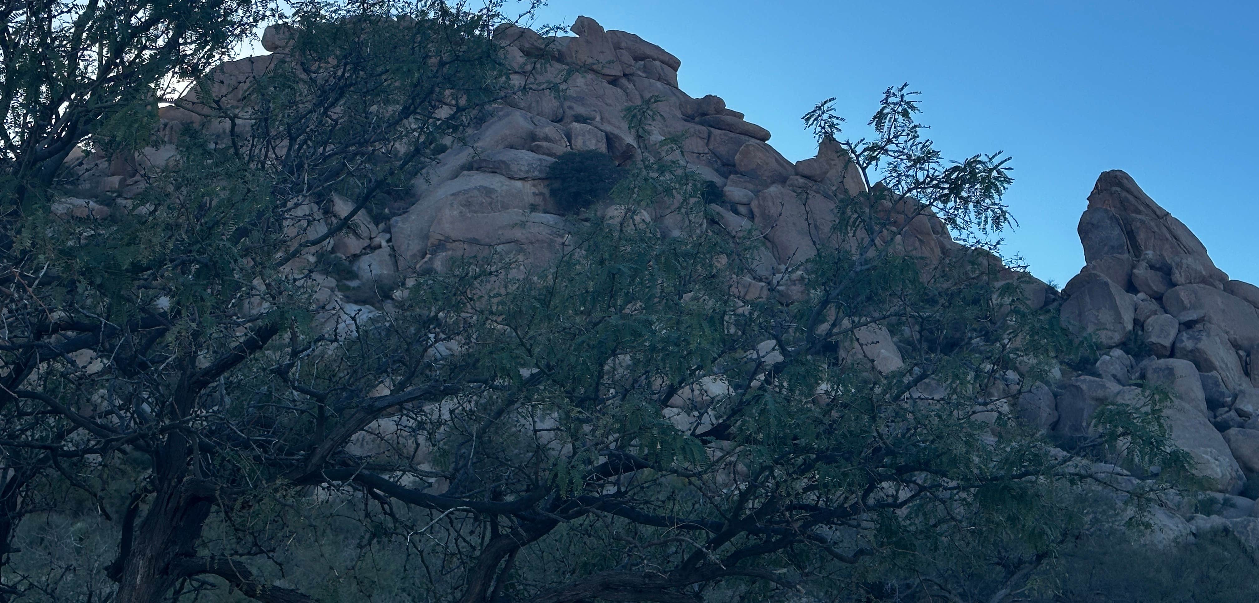 Camping near Wilcox Playa Viewing Area - Dispersed Camping: Indian Bread Rocks, Bowie, Arizona