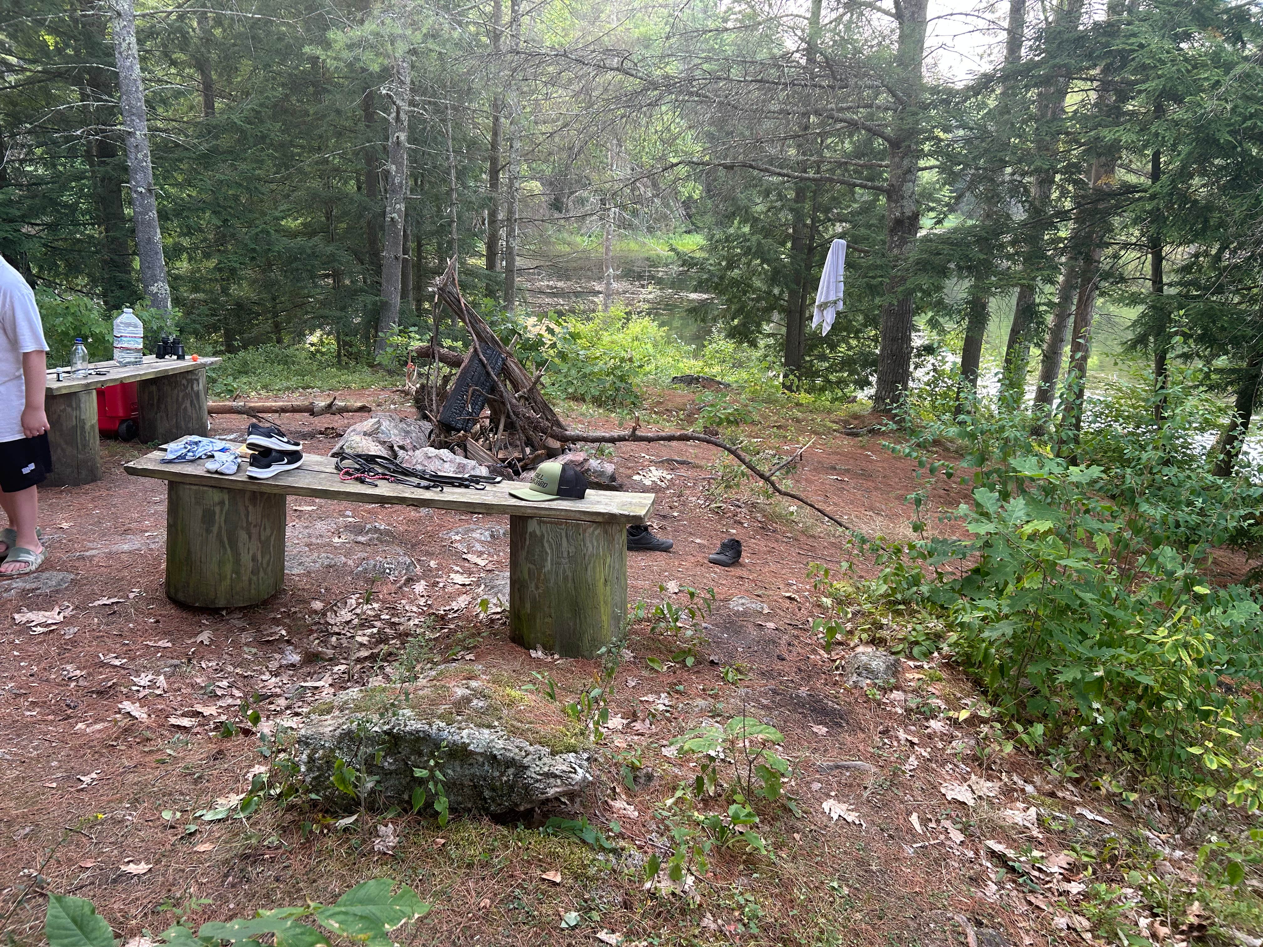 Camper-submitted photo at Indian Brook Reservoir near Eden Mills, VT