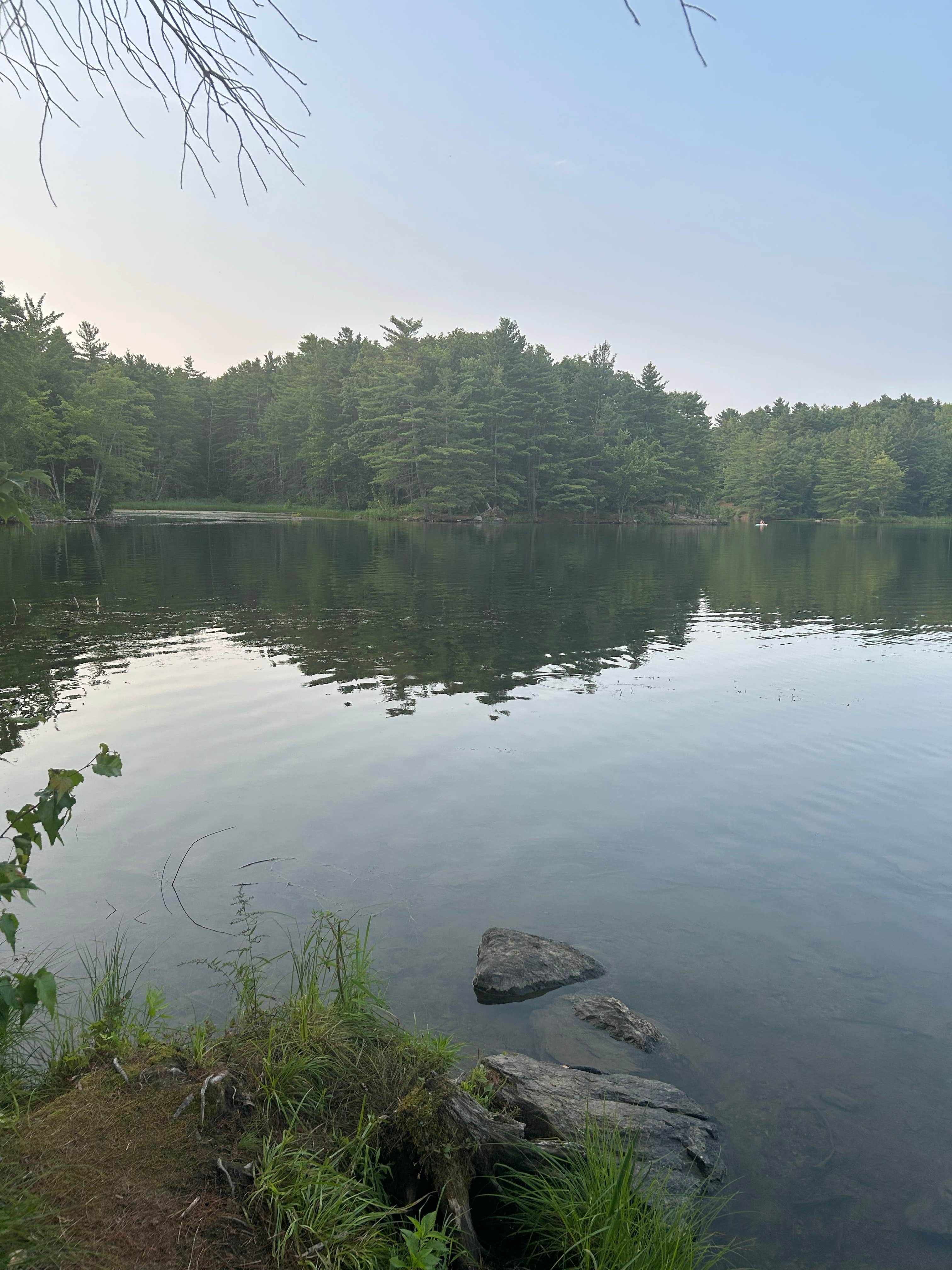 Camper-submitted photo at Indian Brook Reservoir near Eden Mills, VT