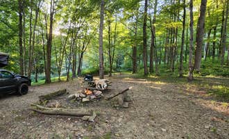 Camping near The Blue Canoe RV Resort: Indian Creek Camplands Inc, Normalville, Pennsylvania