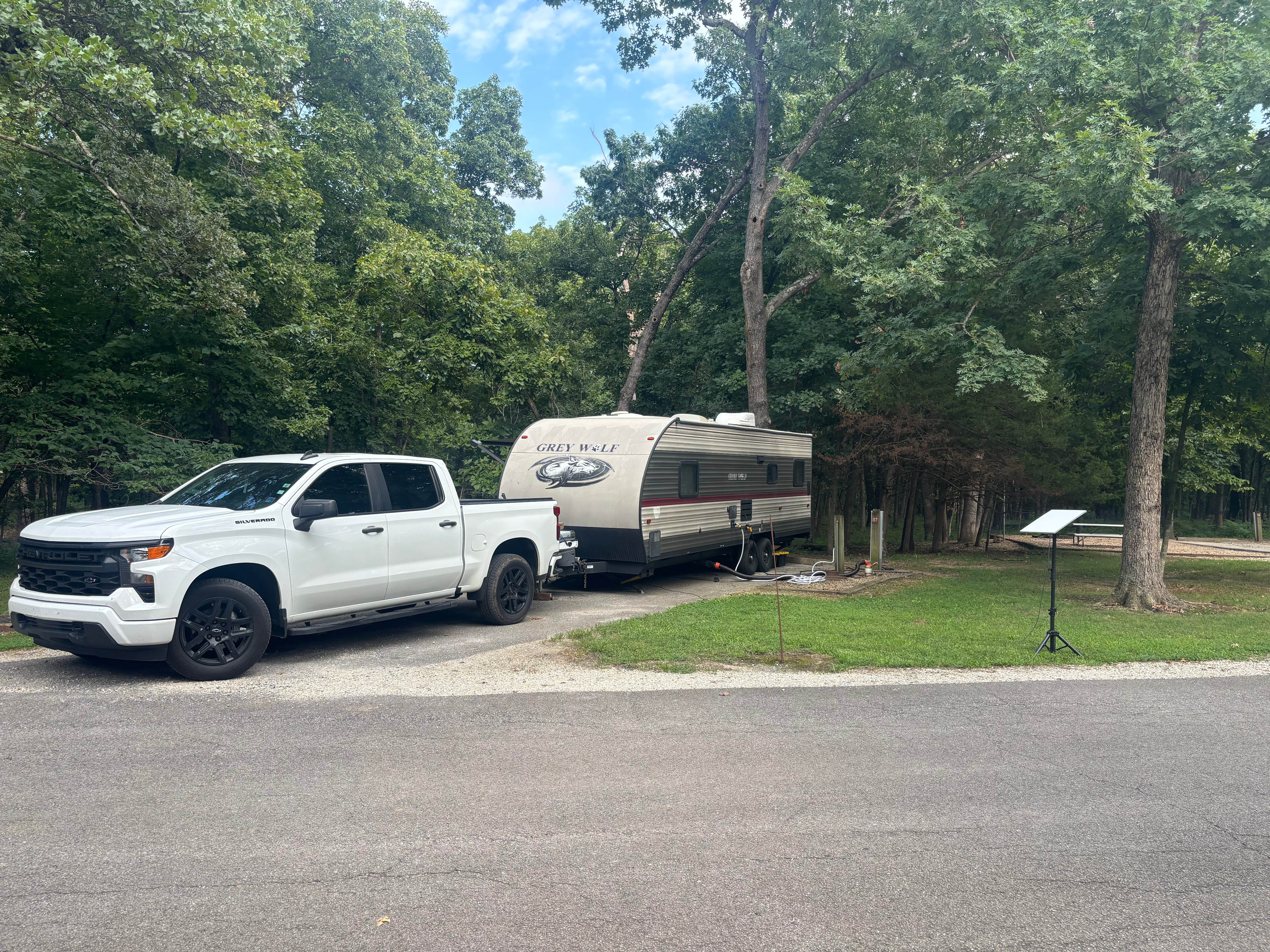 Paul M.'s photo of rv camping at Indian Creek Campground near Hannibal, MO