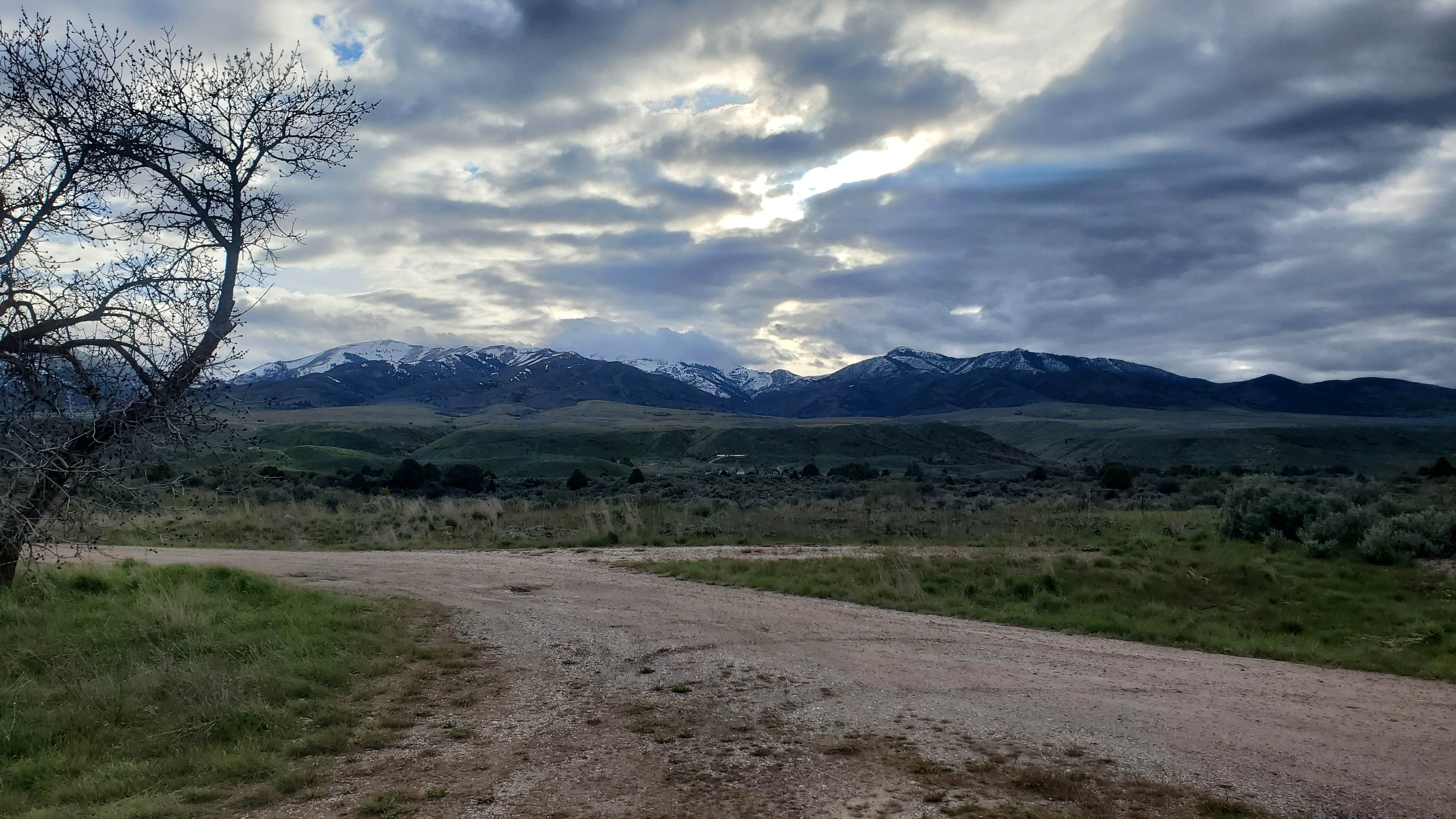 Aaron G.'s photo of a dispersed camping area at Indian Rocks - Dispersed Camping near Rockland, ID