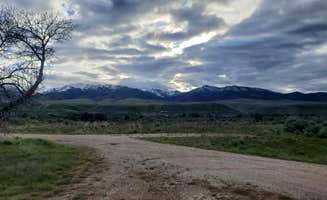 Aaron G.'s photo of a dispersed camping area at Indian Rocks - Dispersed Camping near McCammon, ID