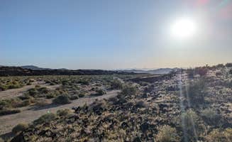 Evan F.'s photo of a dispersed camping area at Indian Springs near lava field — Mojave National Preserve near Baker, CA