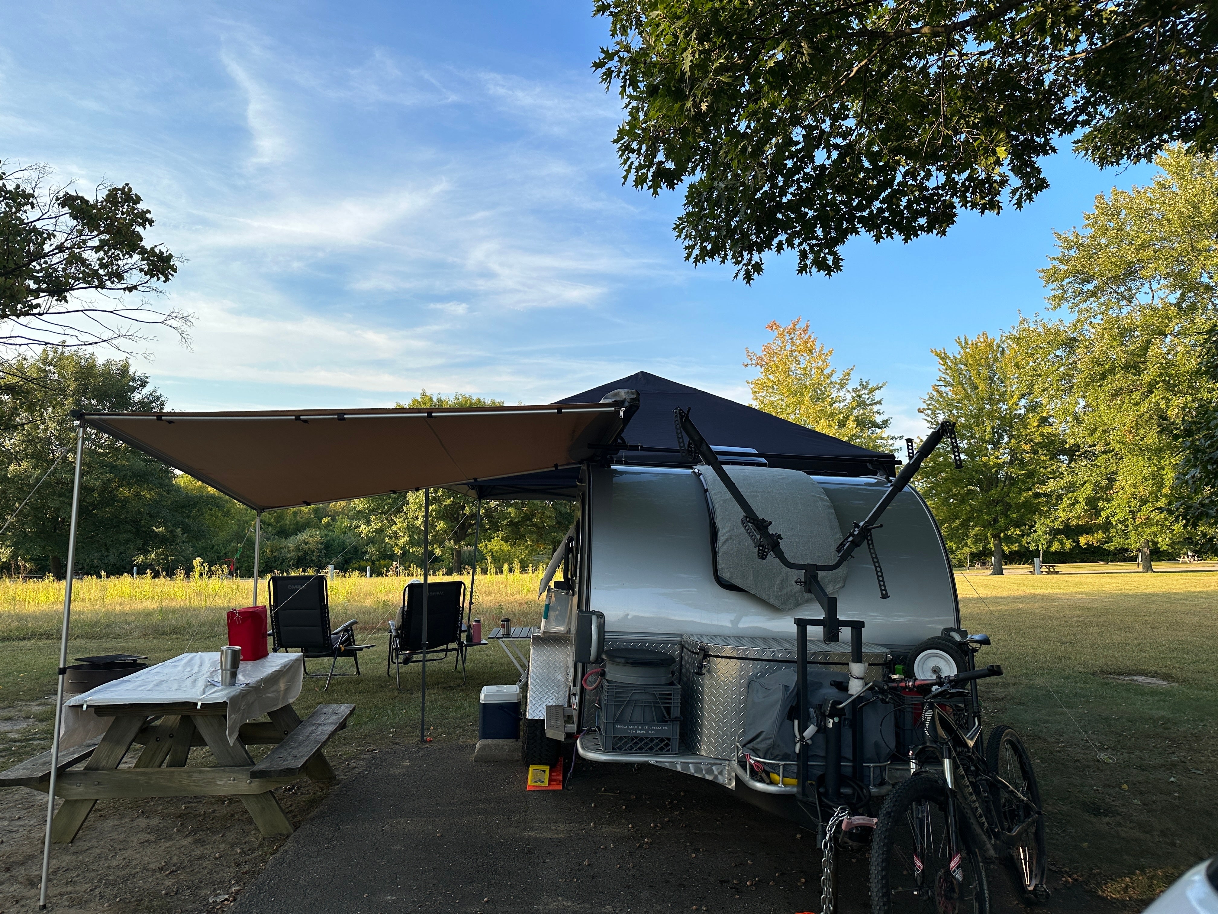 Camper submitted image from Mounds State Rec Area - 1