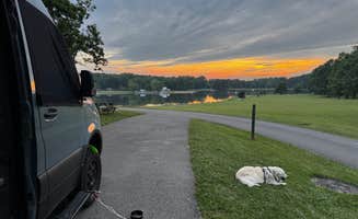 Matt F.'s photo of camping with pets at Buffalo Trace Park in Indiana