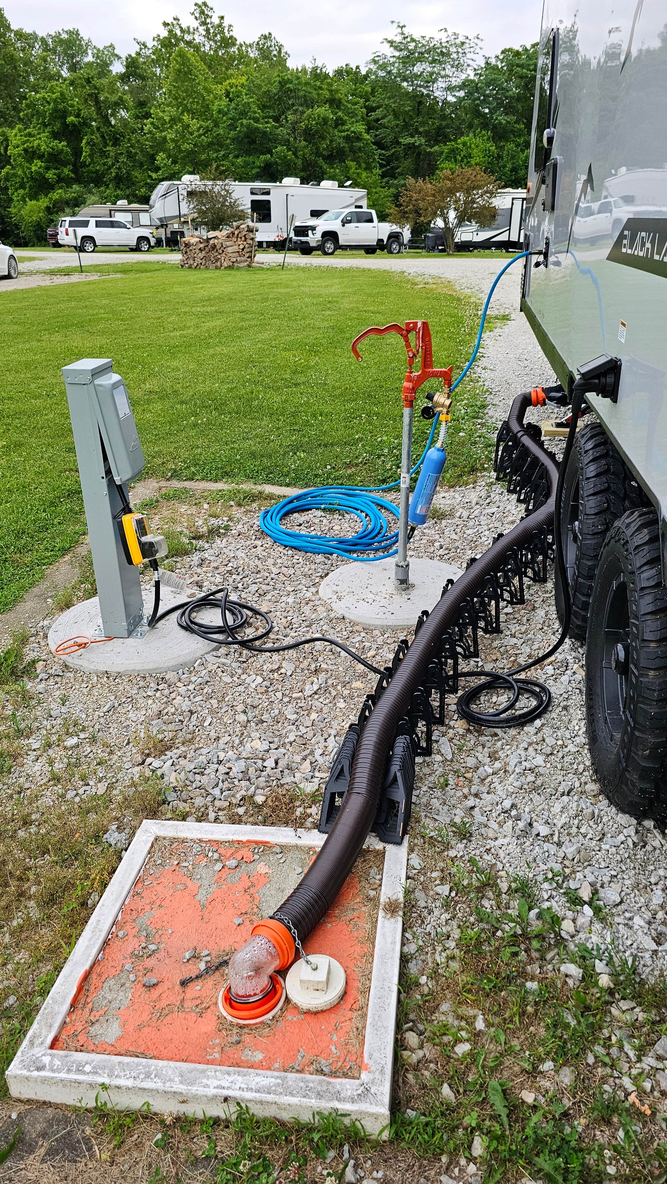 Camper-submitted photo at Camp Atterbury Campground near Trafalgar, IN