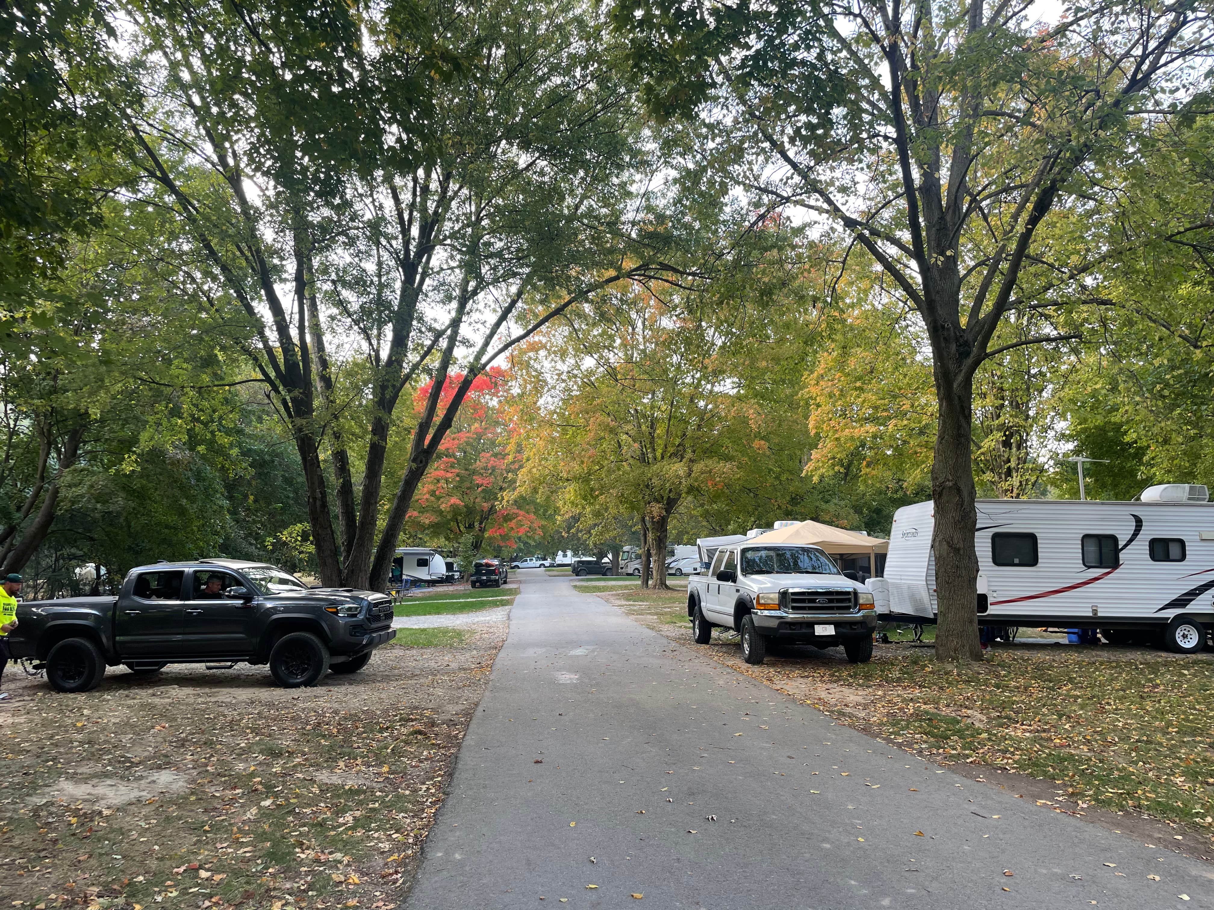 Brian O.'s photo of rv camping at Chain O' Lakes State Park Campground near Pierceton, IN