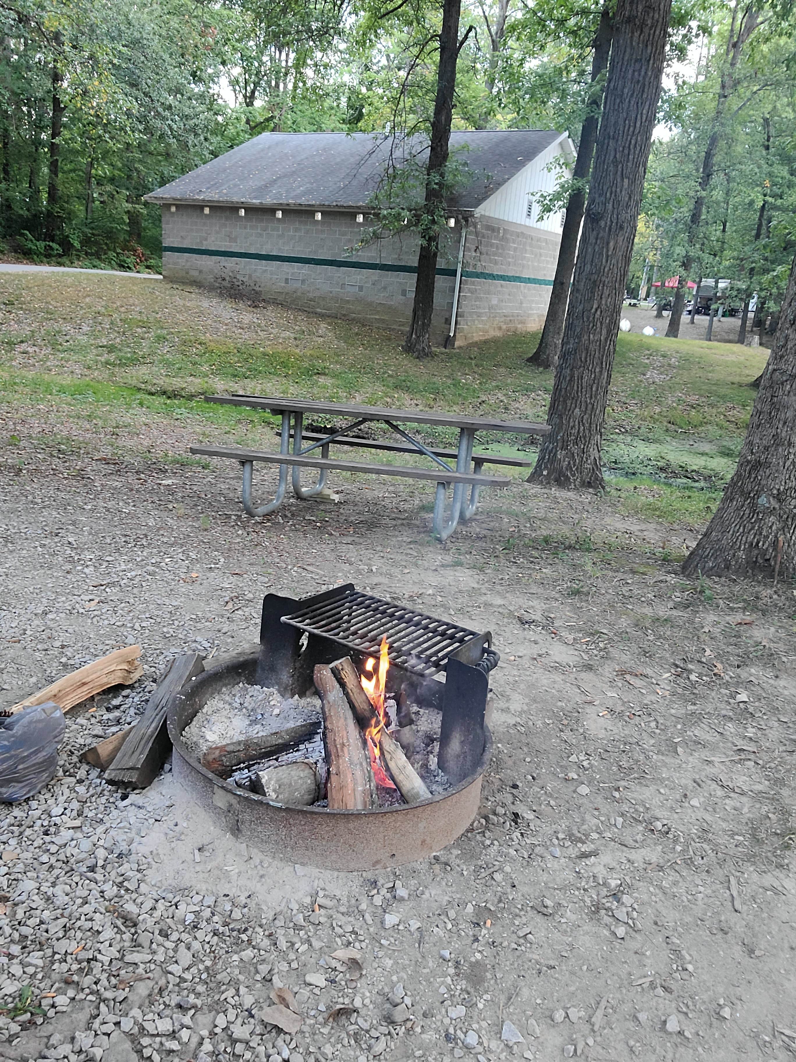 Camper-submitted photo at Fowler County Park near Terre Haute, IN