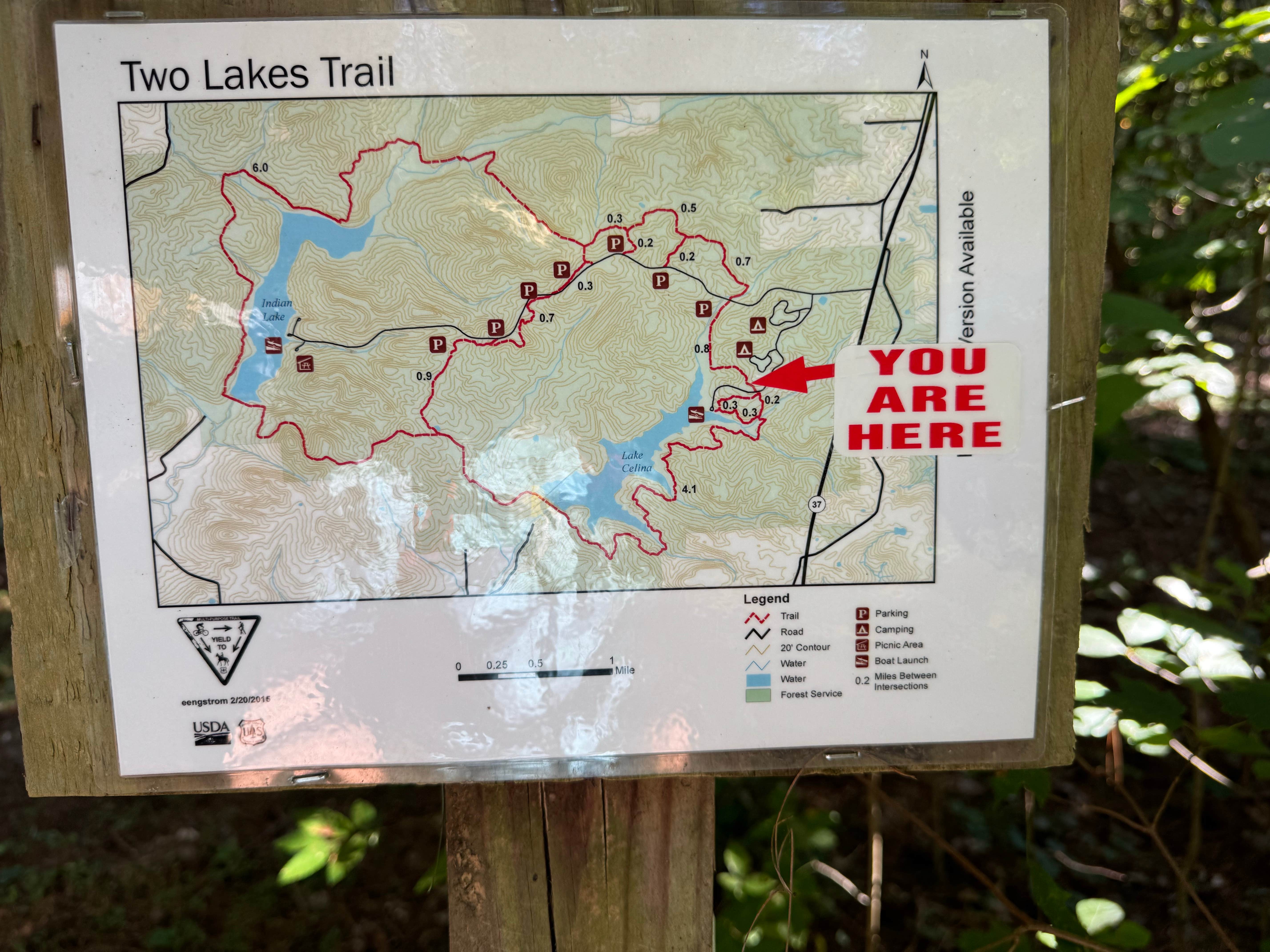 Camper submitted image from Hoosier National Forest South Slope Loop Campground - 1