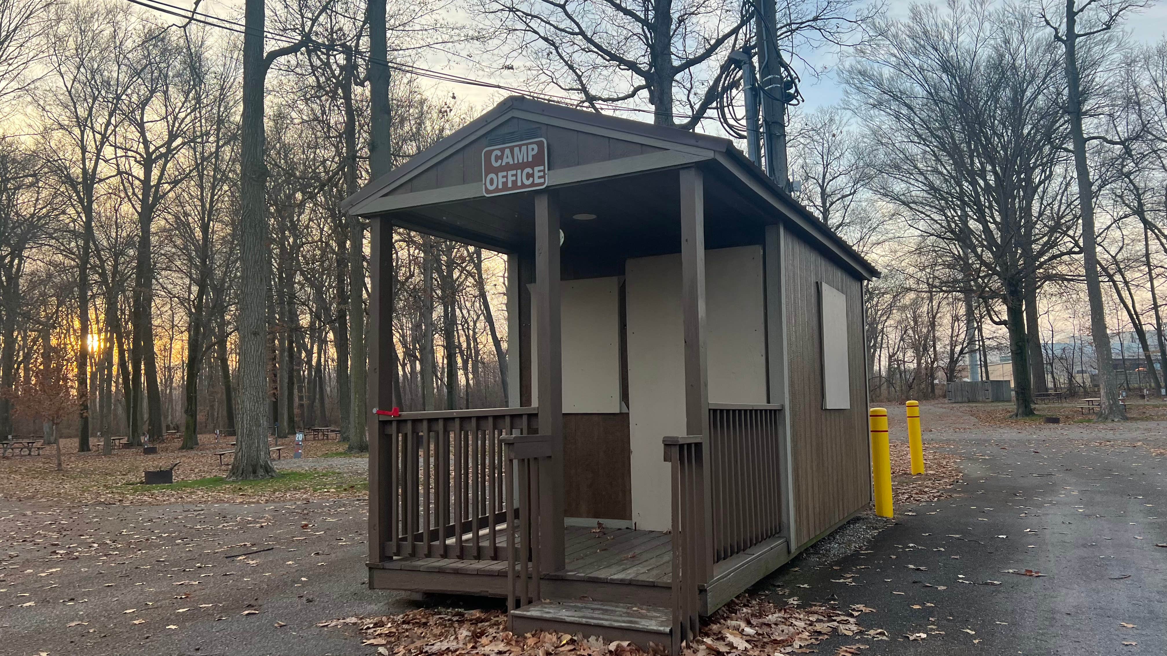 johny R.'s photo of glamping accommodations at Johnny Appleseed Campground near Angola, IN