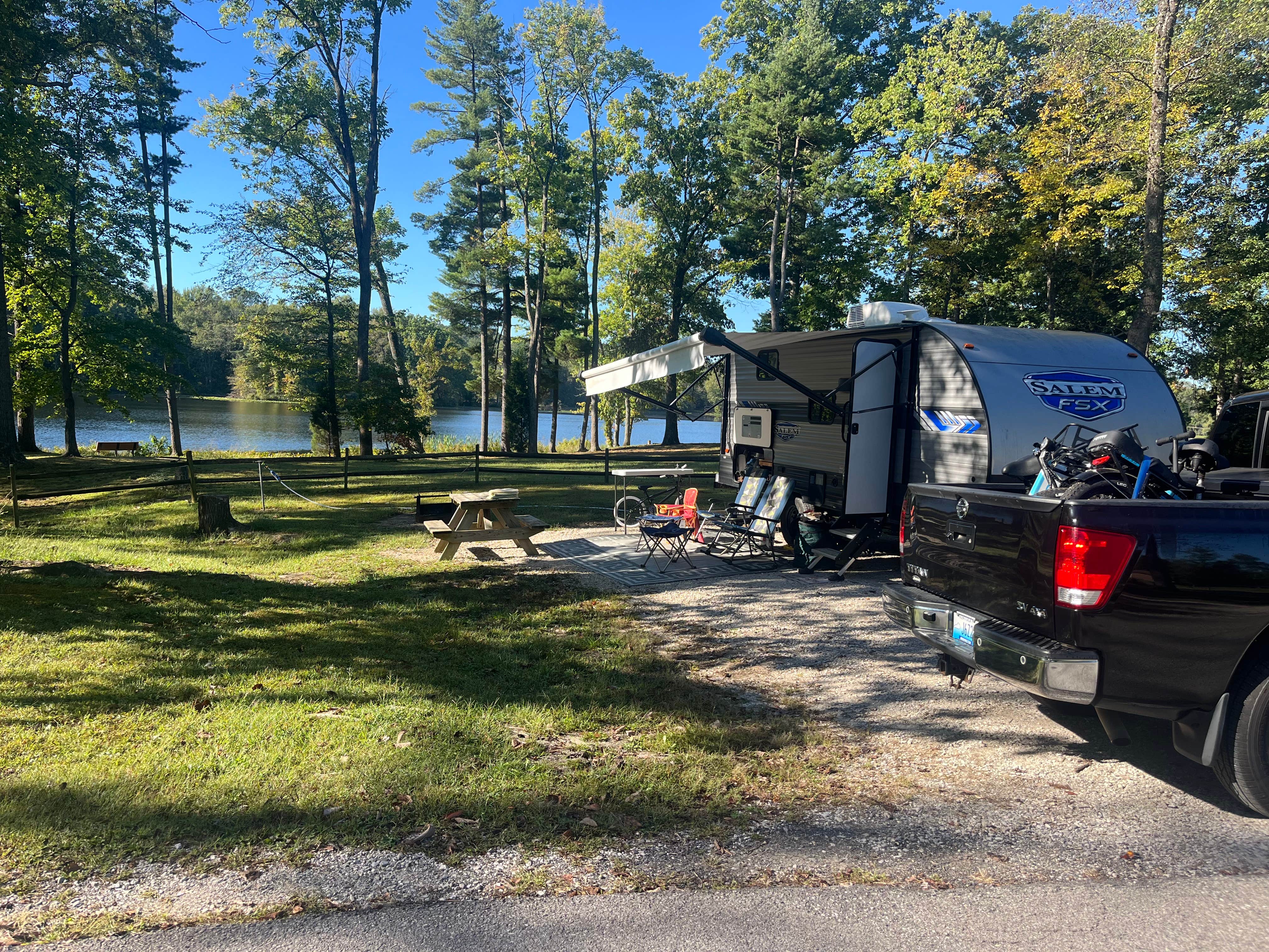 Jeremy K.'s photo at Lake Lincoln Campground — Lincoln State Park near Winslow, IN