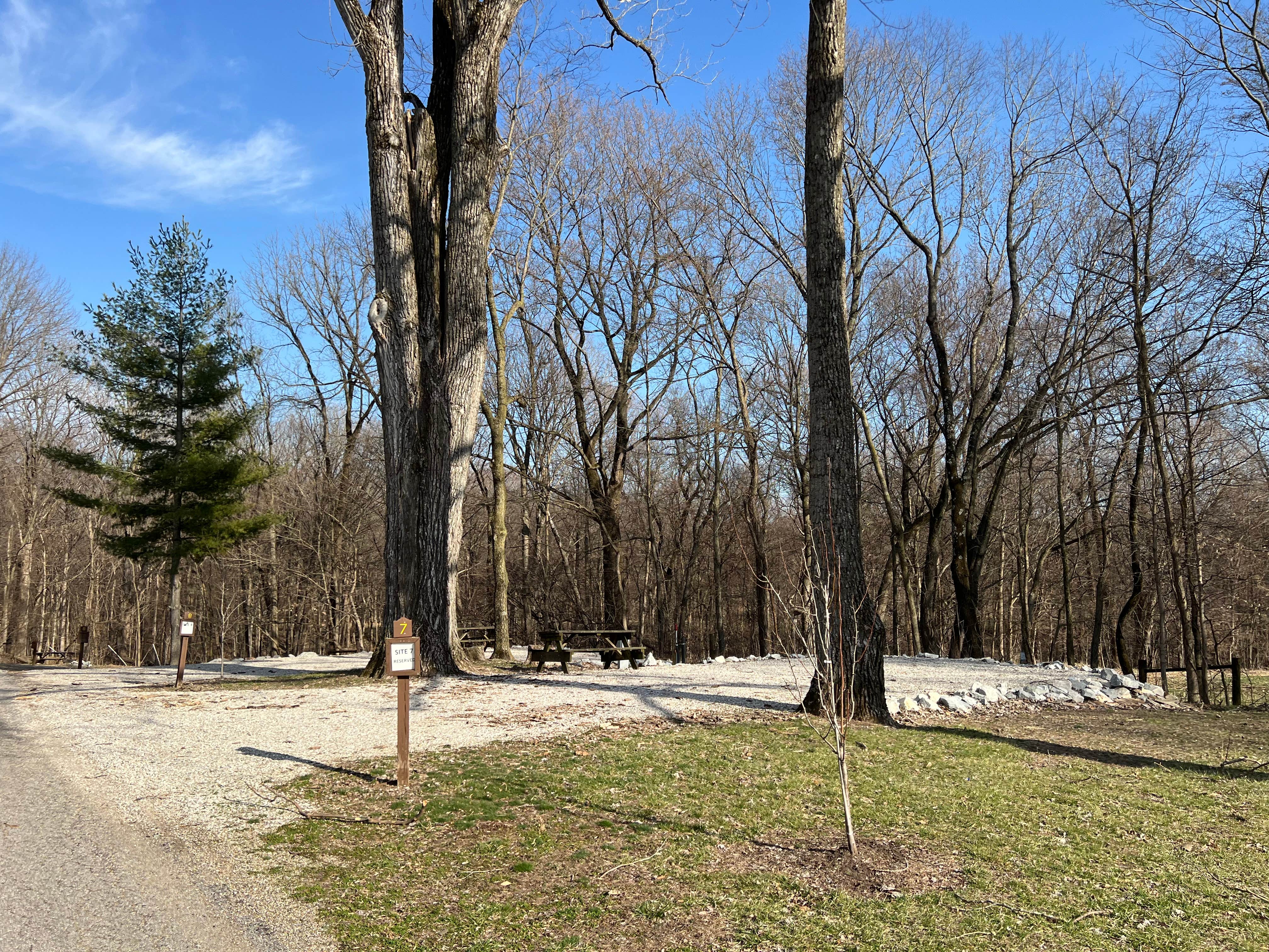 Camping near Prides Creek Co Park: Ouabache Trails County Park, Vincennes, Indiana