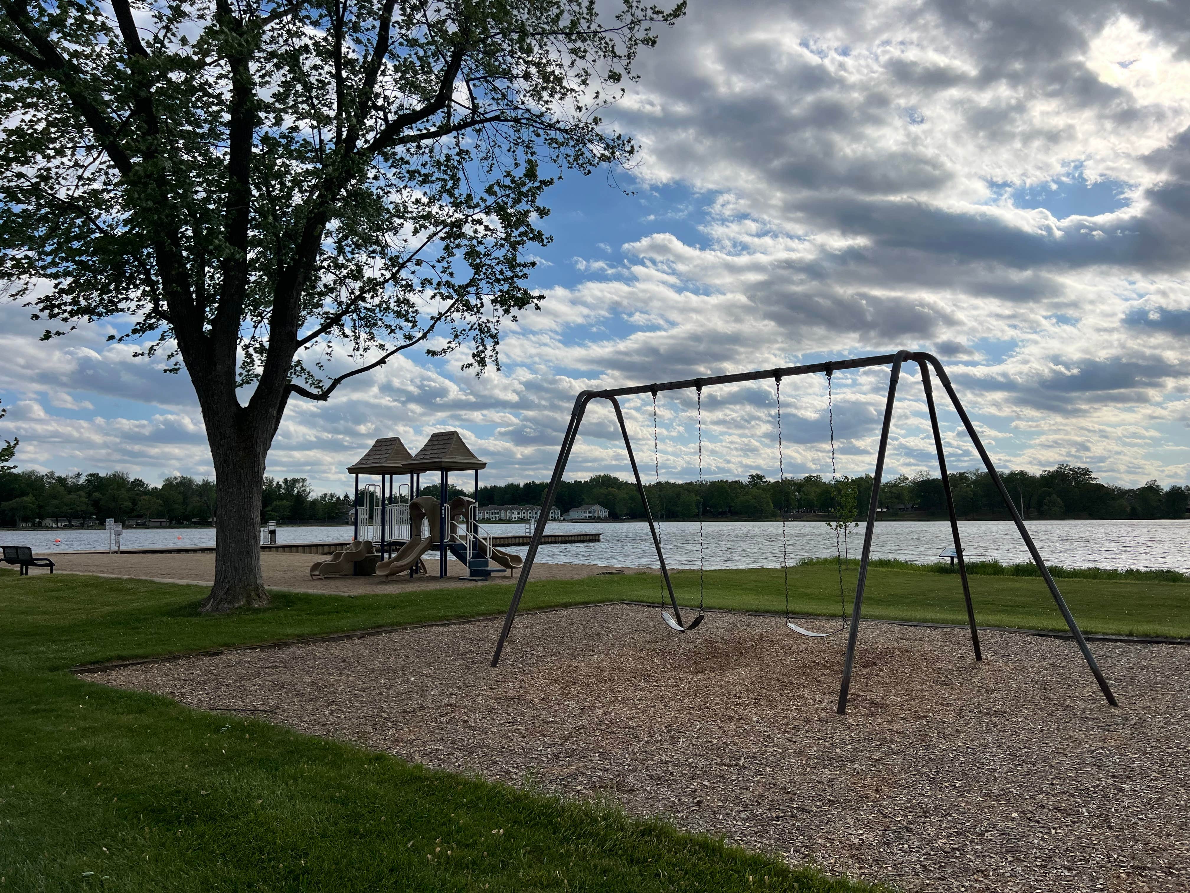 Camper-submitted photo at Pike Lake County Campground near Pierceton, IN