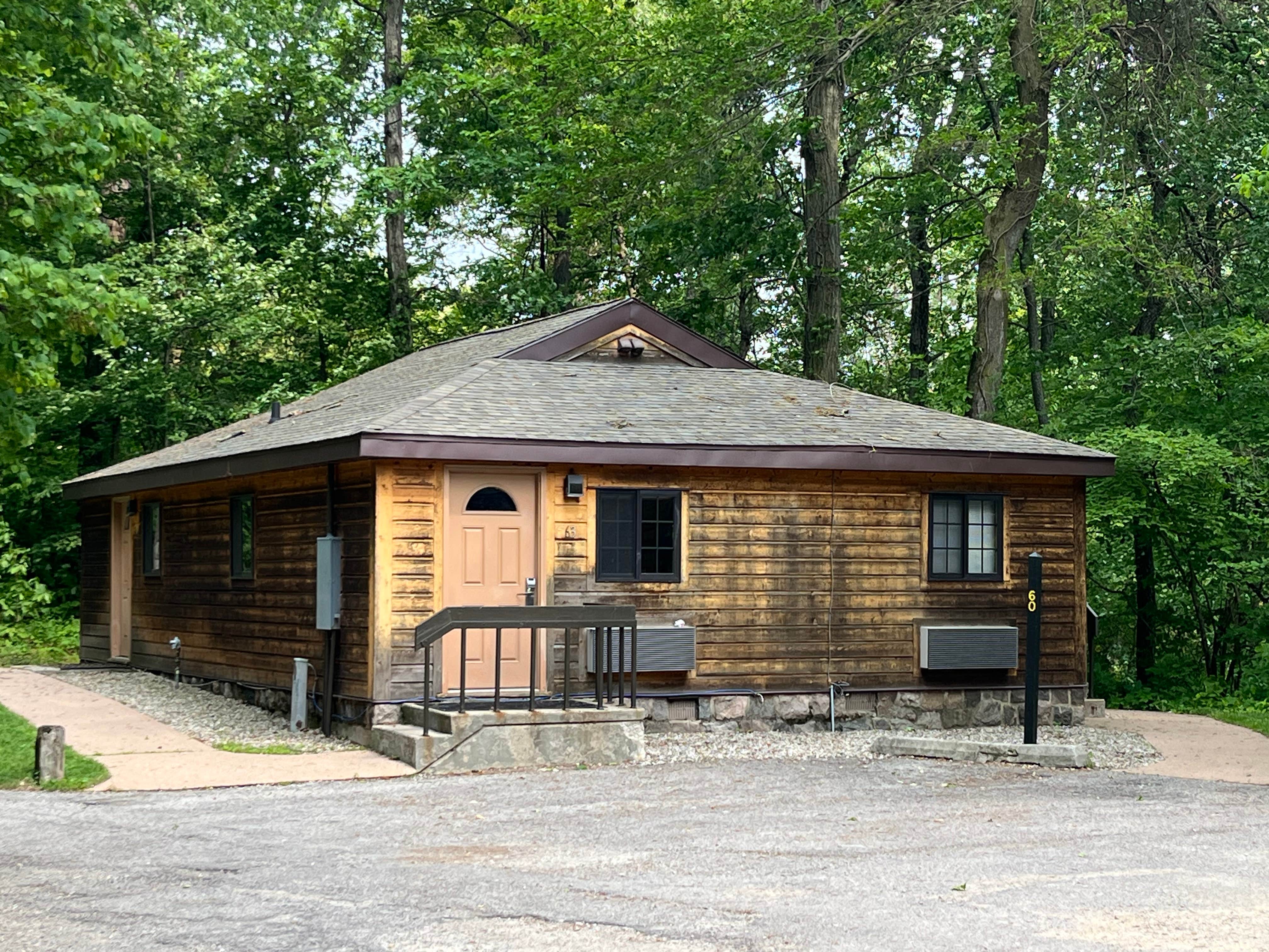 Amy K.'s photo of glamping accommodations at Pokagon State Park Campground near Augusta, MI